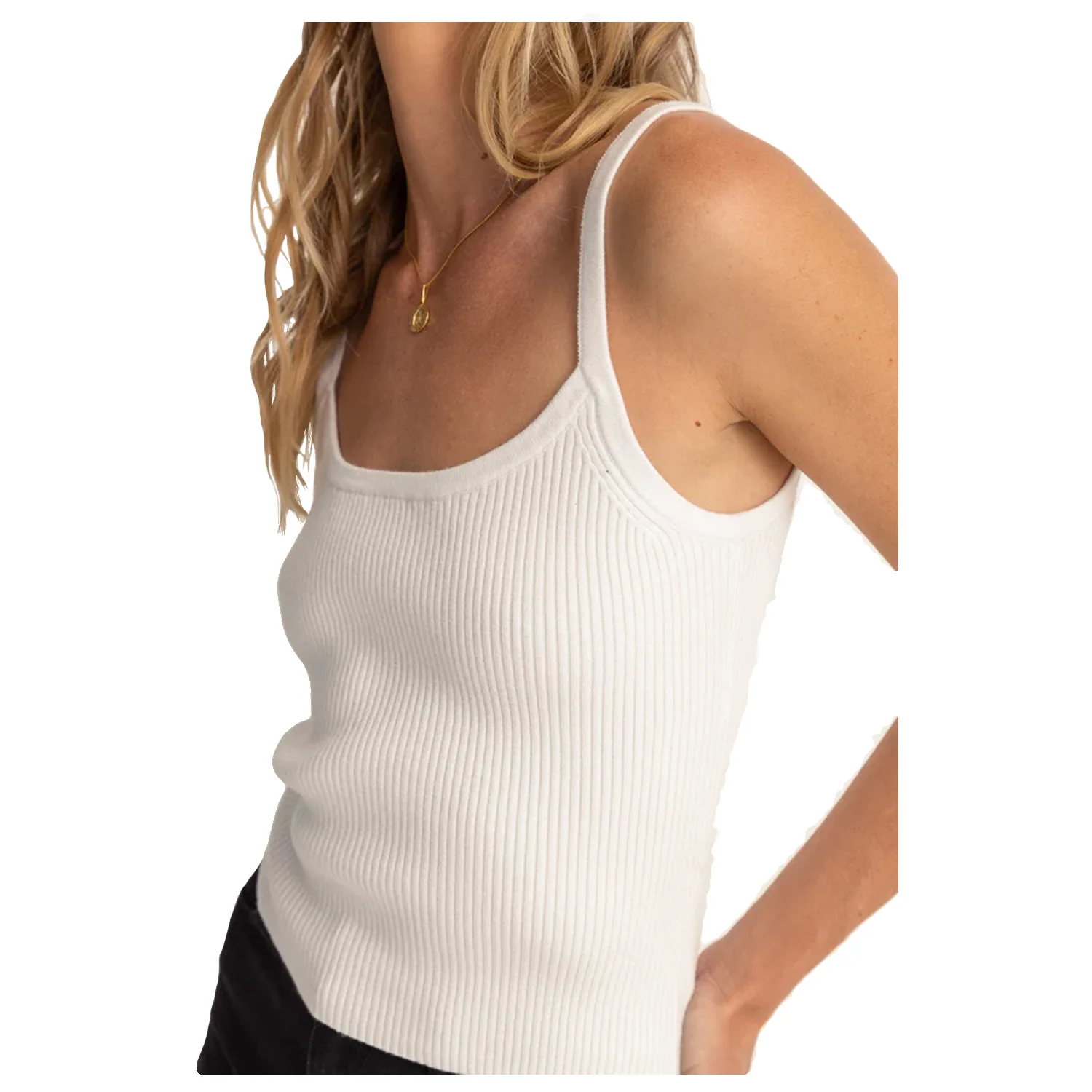 Rhythm Women's Yumi Knit Top White - Image 4