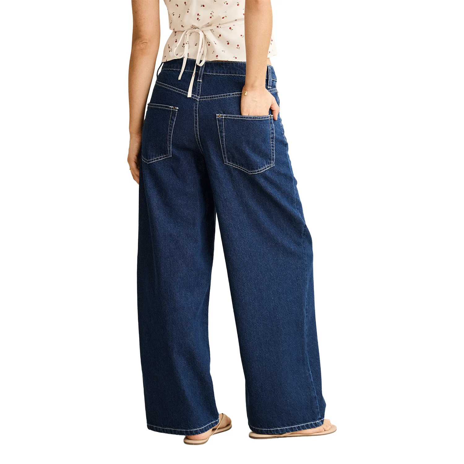 Rhythm Women's Zali Boyfriend Jean Indigo - Image 2