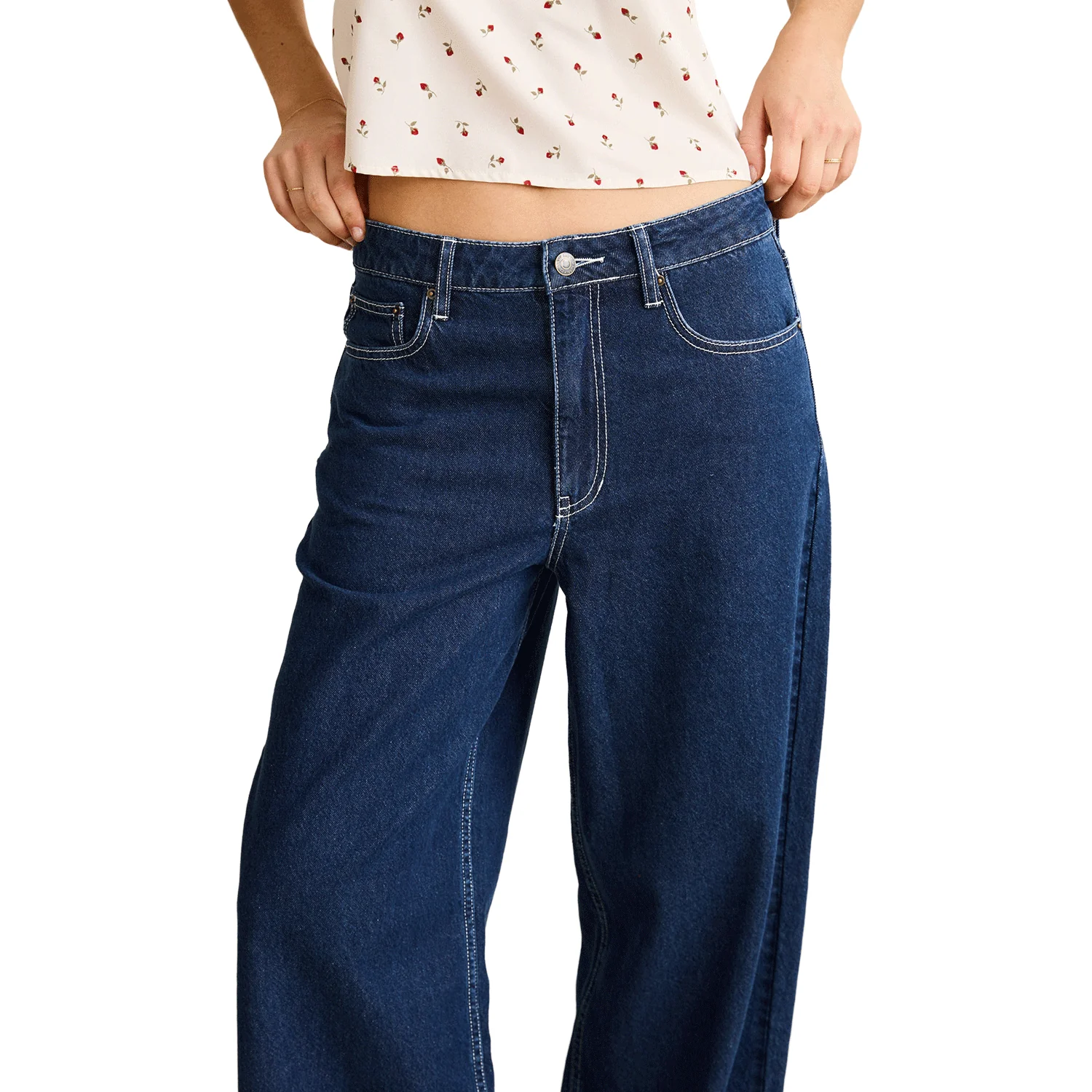 Rhythm Women's Zali Boyfriend Jean Indigo - Image 3