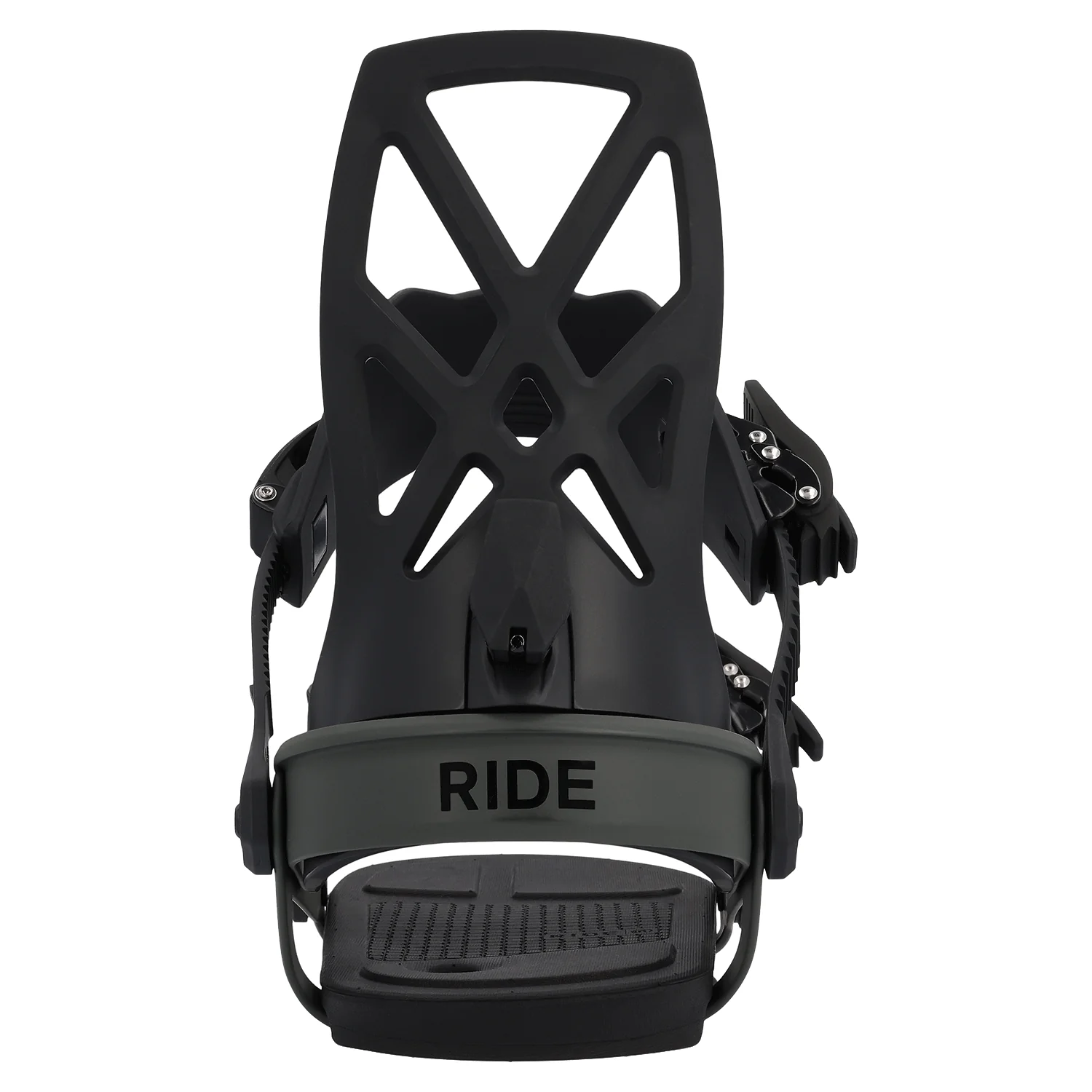 Ride Men's A-4 Snowboard Bindings 2024 Black - Image 4