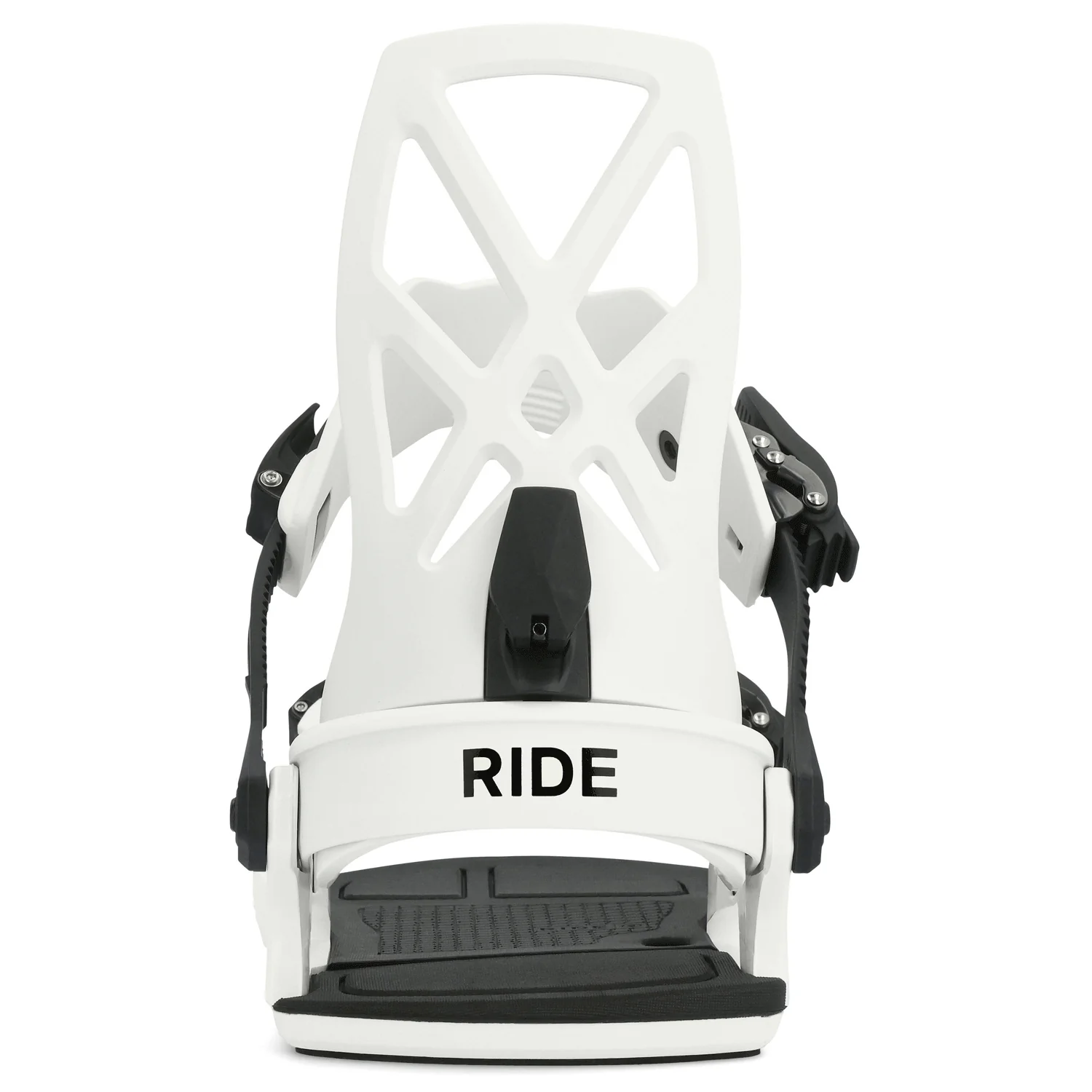 Ride Men's C-4 Snowboard Bindings 2024 White - Image 3
