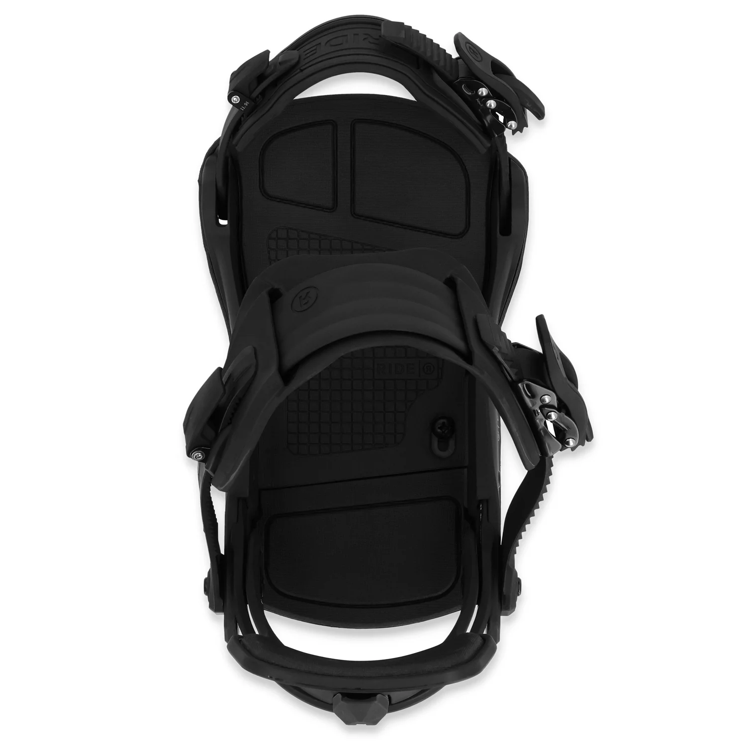 Ride Men's C-6 Snowboard Bindings 2024 Black - Image 3