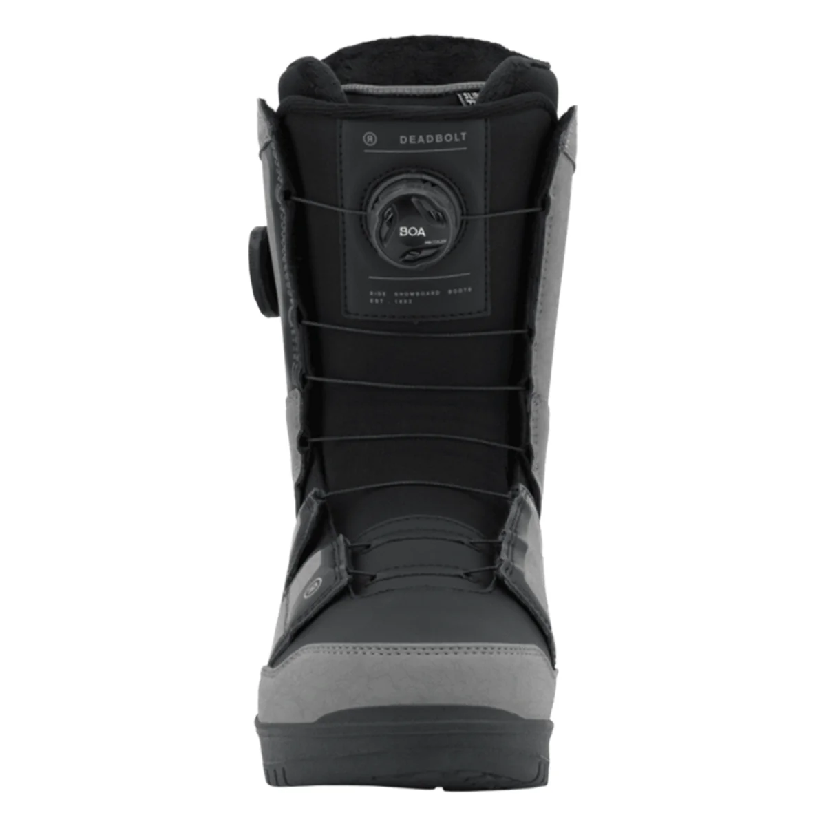 Ride Men's Deadbolt Zonal Snowboard Boots 2026 Grey - Image 3
