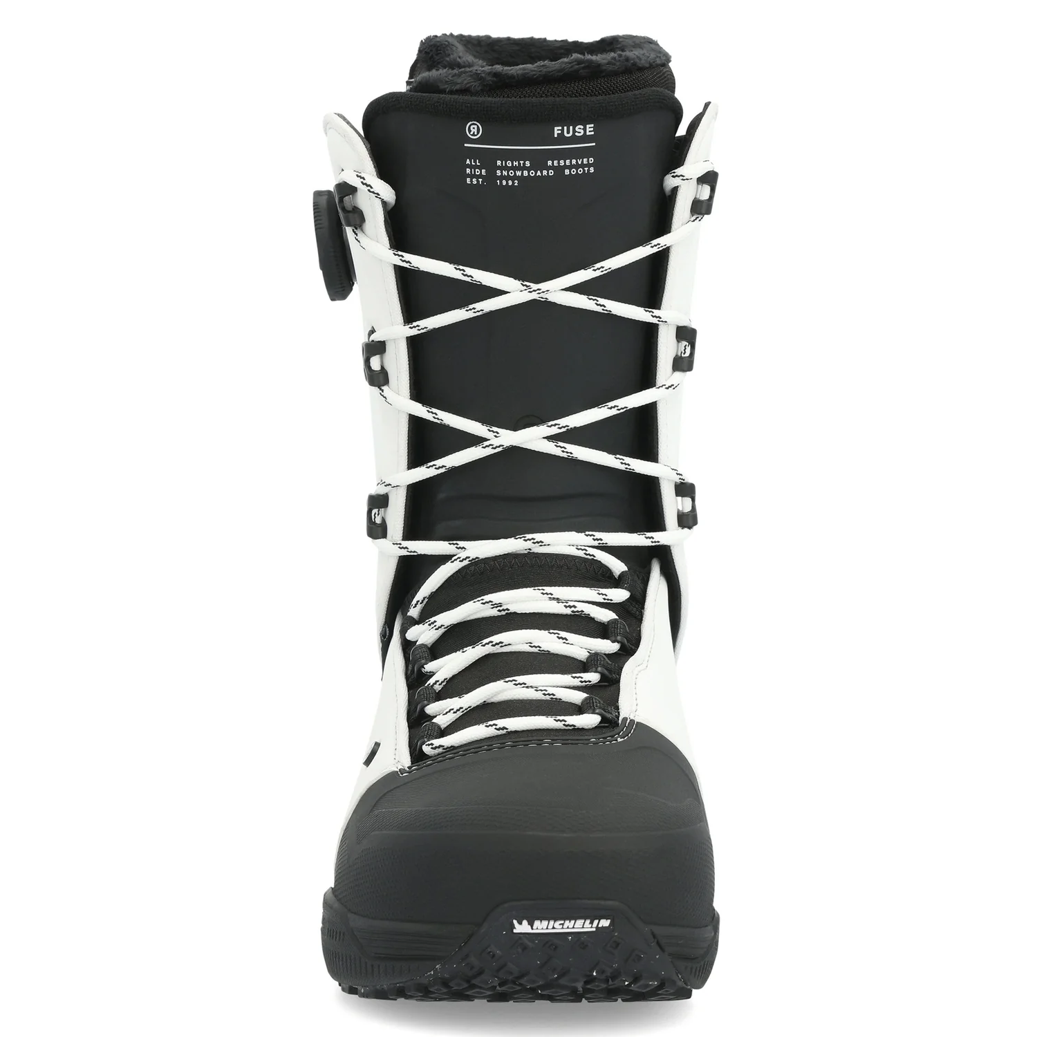 Ride Men's Fuse Snowboard Boots 2024 Milk - Image 2