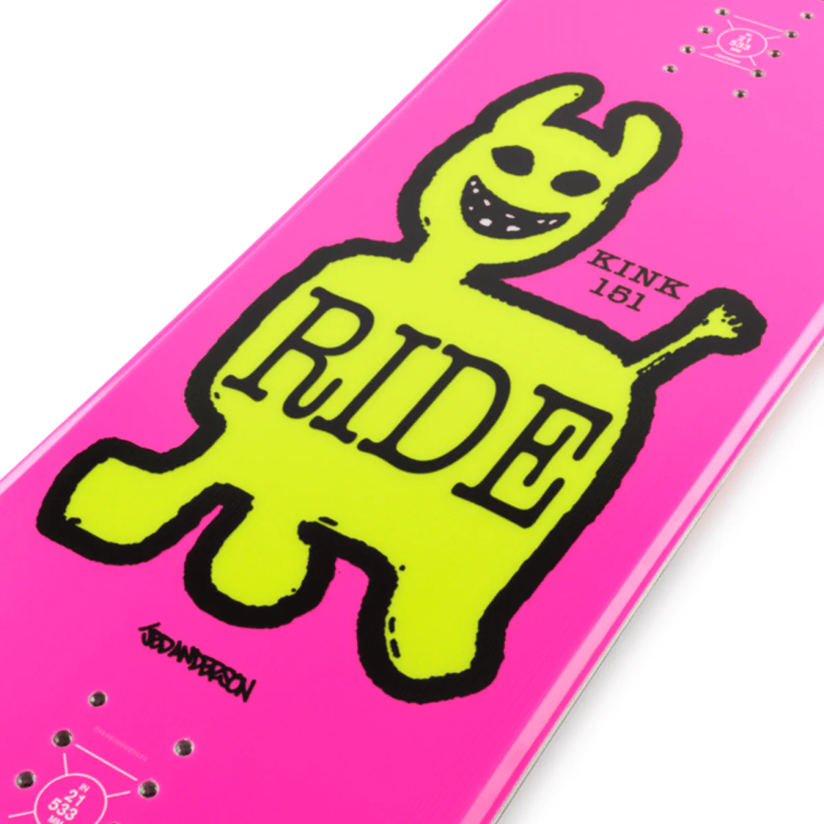 Ride Men's Kink Snowboard 2026 - Image 3