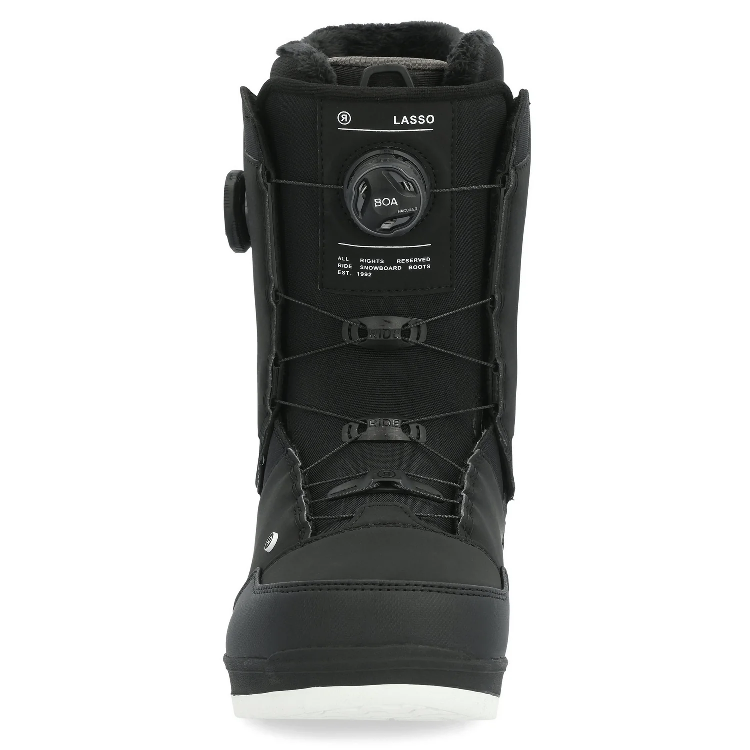 Ride Men's Lasso Snowboard Boots 2024 Black - Image 2
