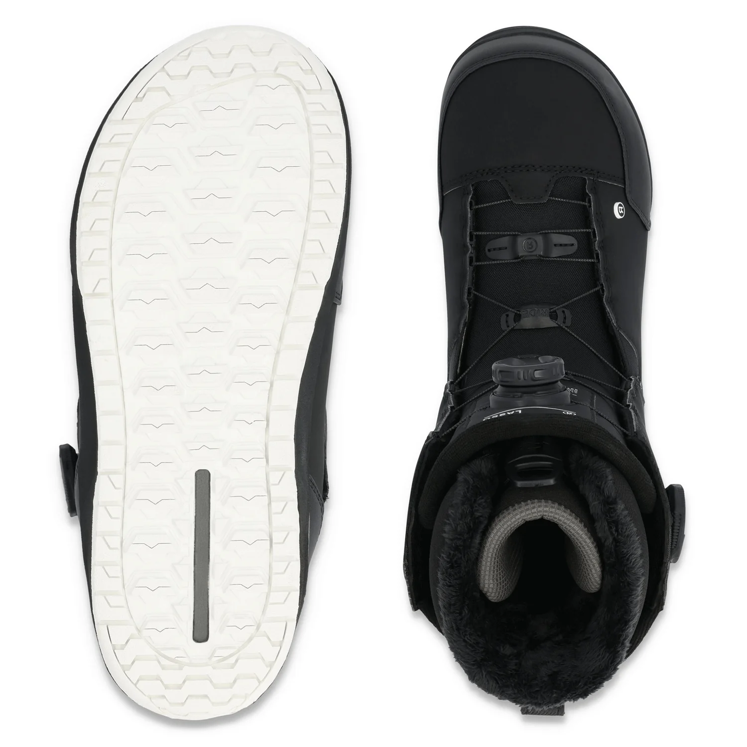 Ride Men's Lasso Snowboard Boots 2024 Black - Image 4