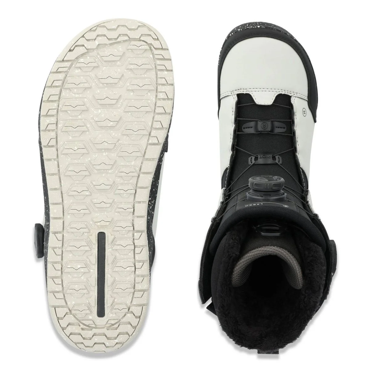 Ride Men's Lasso Snowboard Boots 2025 Grey - Image 4