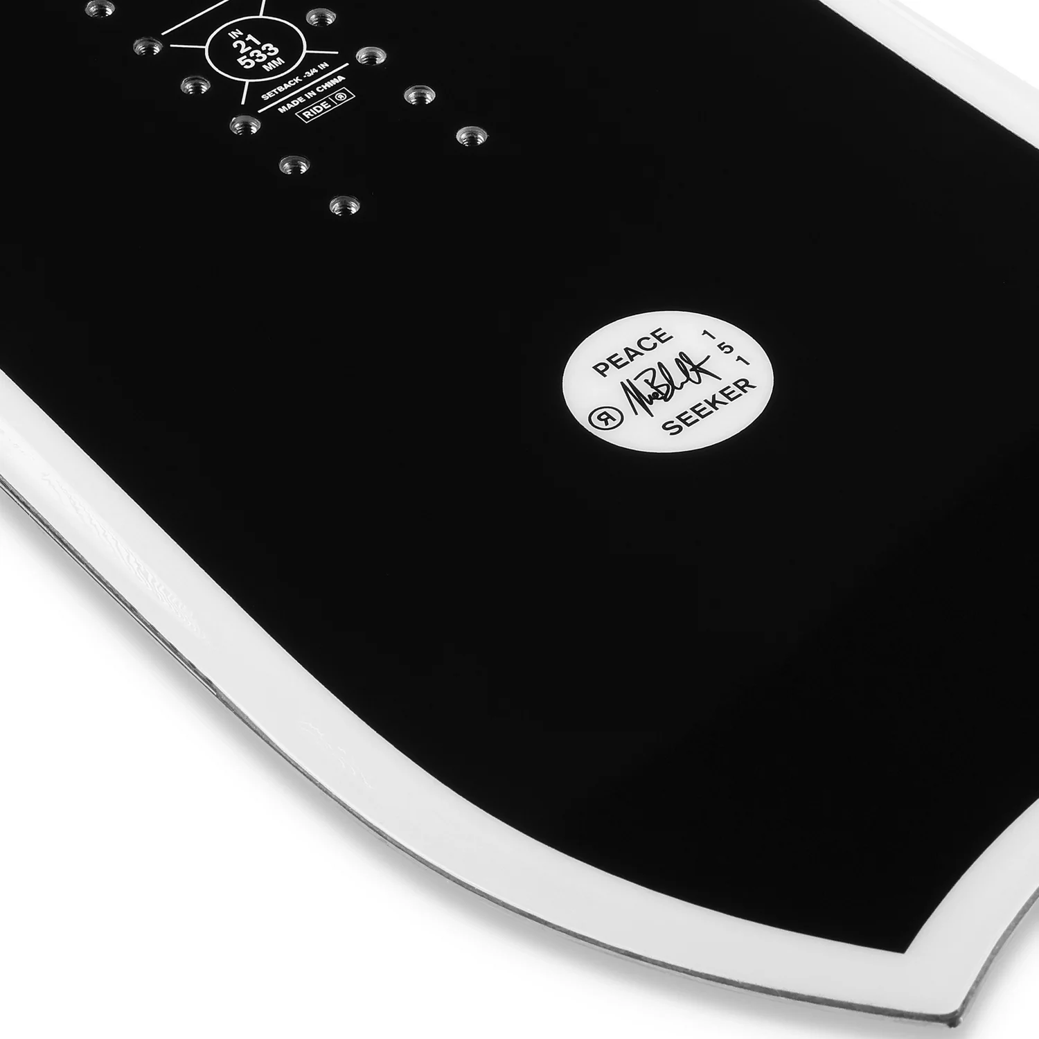 Ride Men's Peace Seeker Snowboard 2024 - Image 3