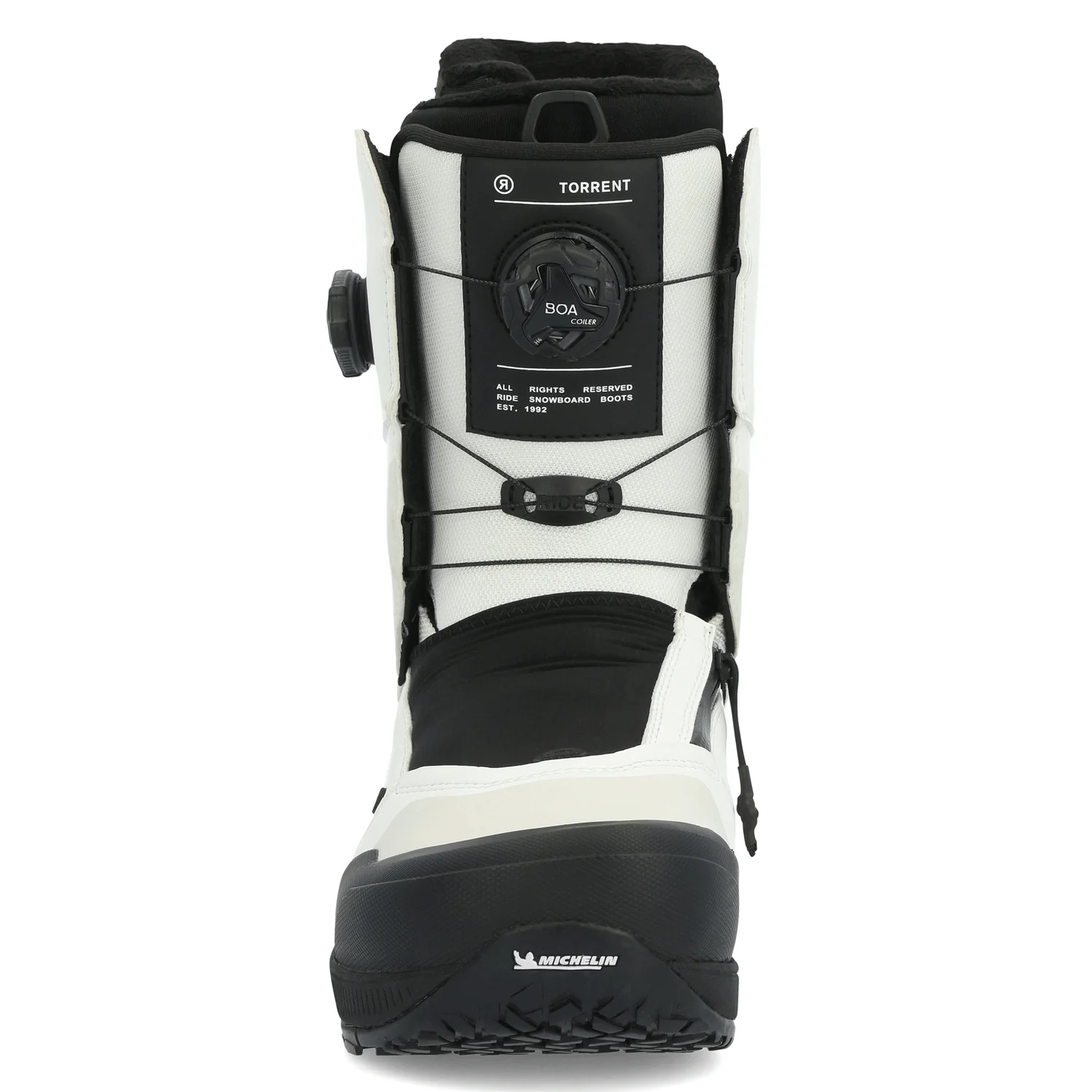 Ride Men's Torrent Snowboard Boots 2024 White - Image 2