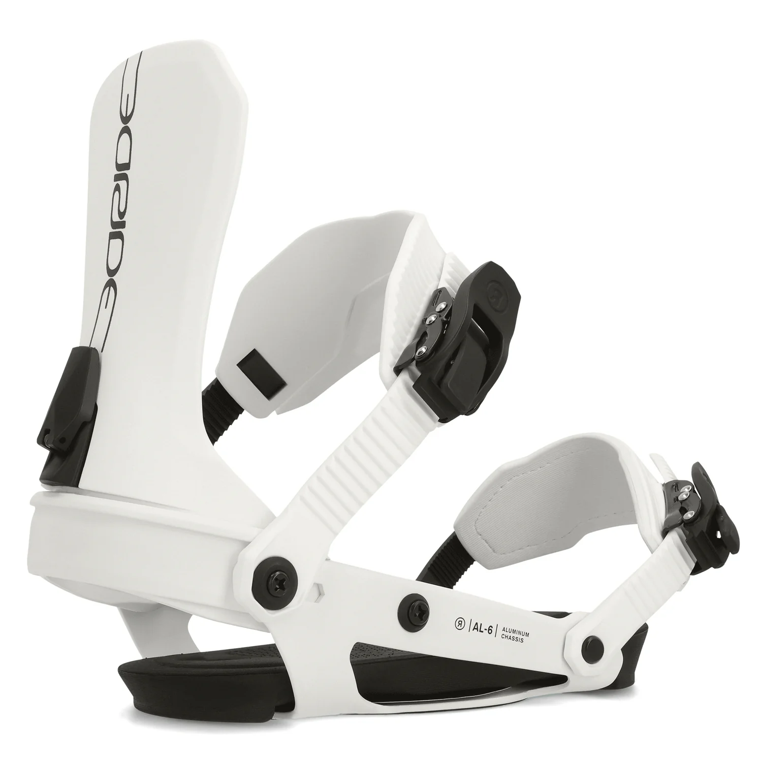 Ride Women's AL-6 Snowboard Bindings 2024 White - Image 2