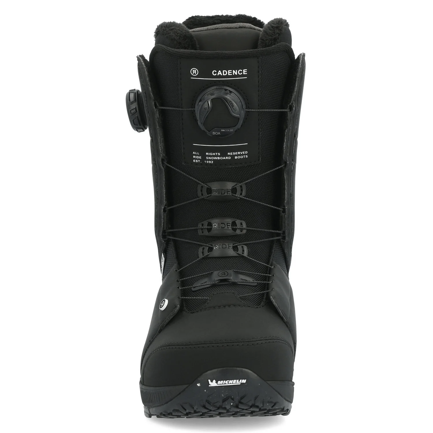 Ride Women's Cadence Snowboard Boots 2024 Black - Image 4