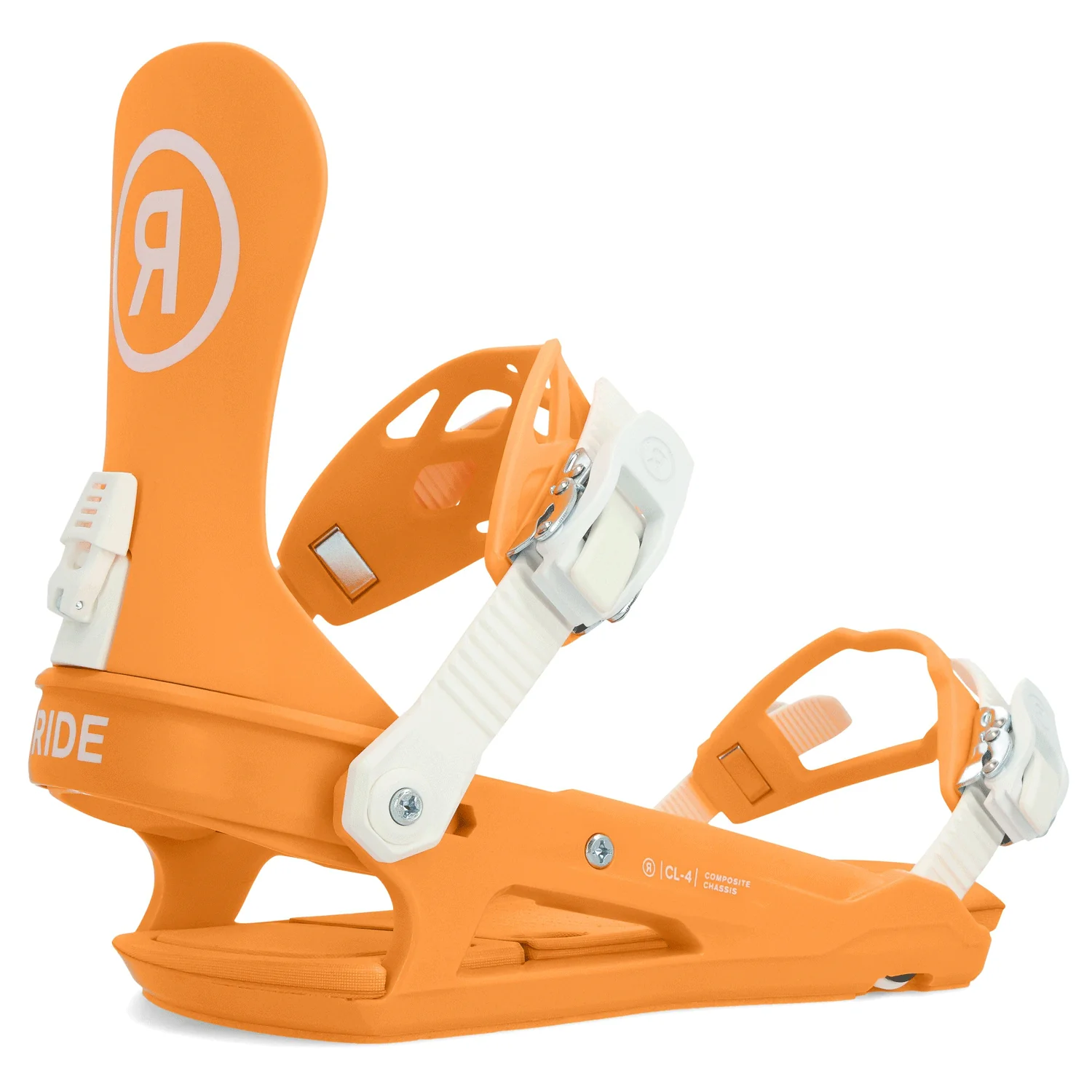 Ride Women's CL-4 Snowboard Bindings 2024 Papaya - Image 2