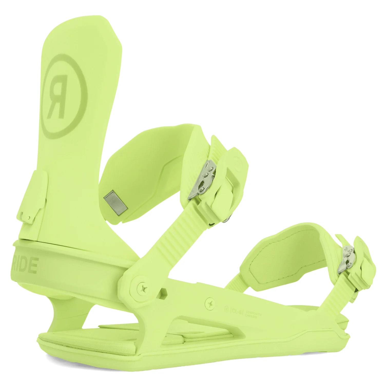 Ride Women's CL-6 Snowboard Bindings 2024 Lime - Image 2