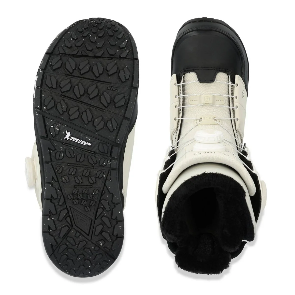 Ride Women's Hera Pro Snowboard Boots 2025 Ecru - Image 4
