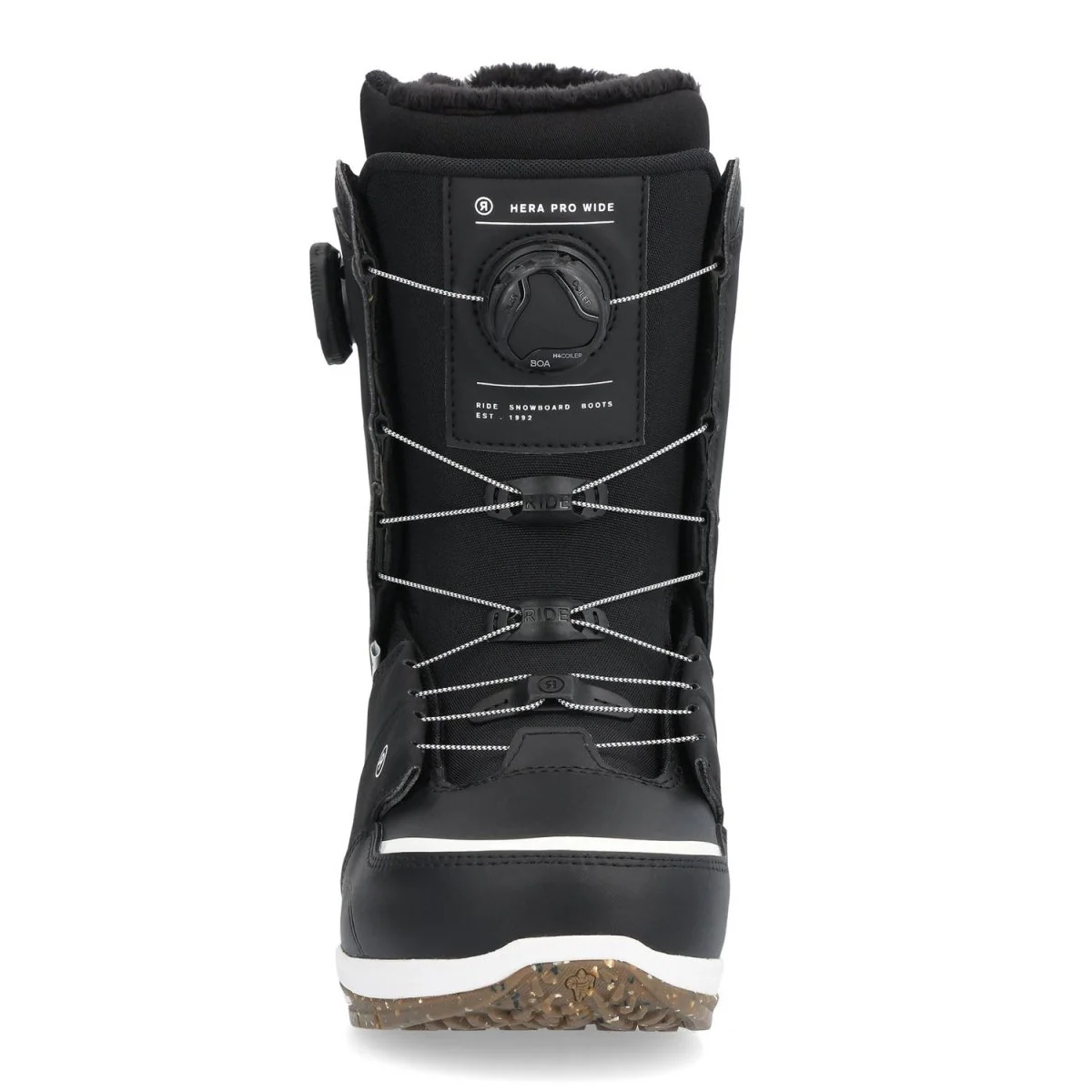 Ride Women's Hera Pro Wide Snowboard Boots 2025 Black - Image 2