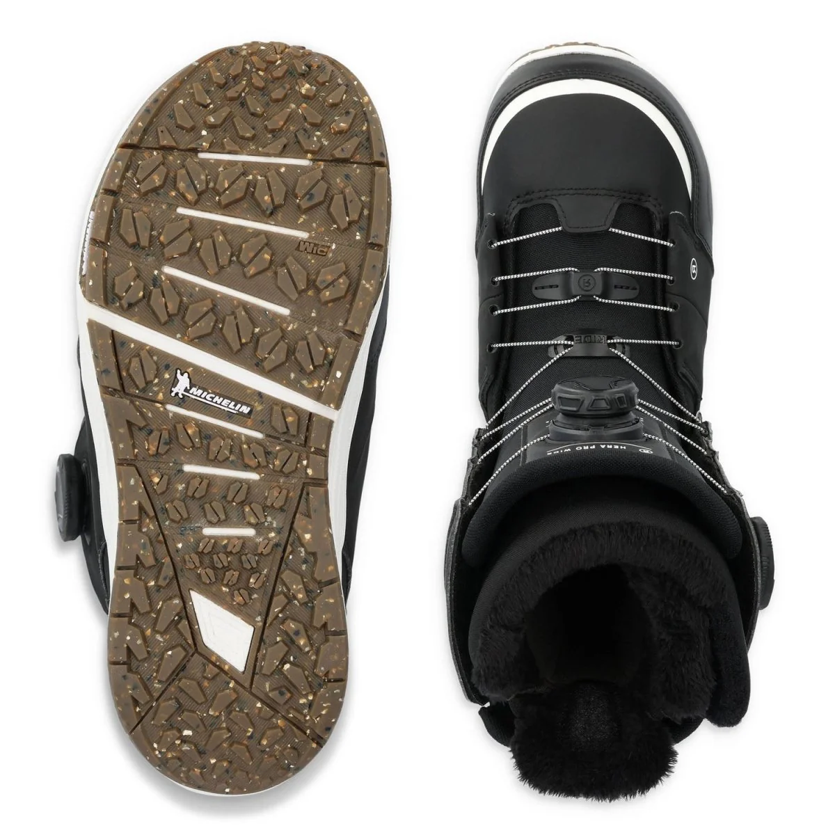 Ride Women's Hera Pro Wide Snowboard Boots 2025 Black - Image 4