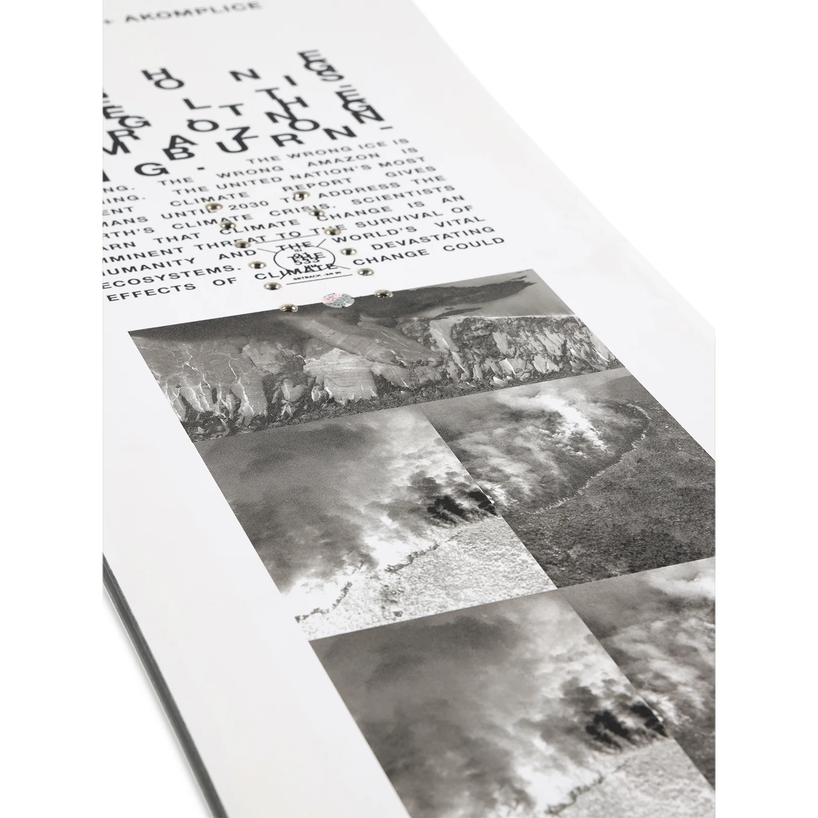 Ride x Akomplice Psychocandy Snowboard - Image 4