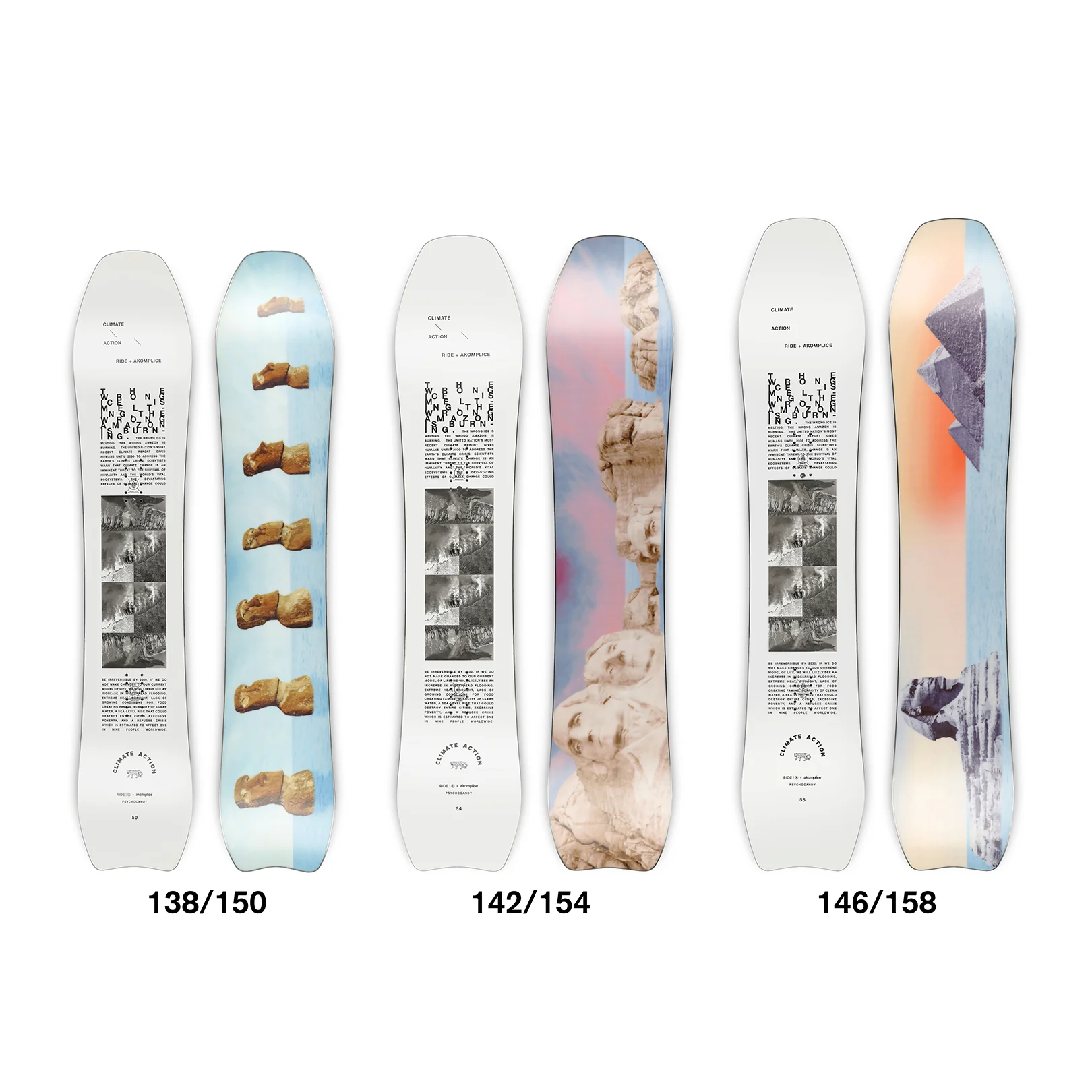 Ride x Akomplice Psychocandy Snowboard - Image 5