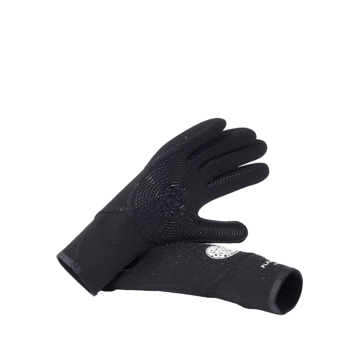 Rip Curl Flashbomb 3/2mm 5 Finger Surf Glove Black - Image 2