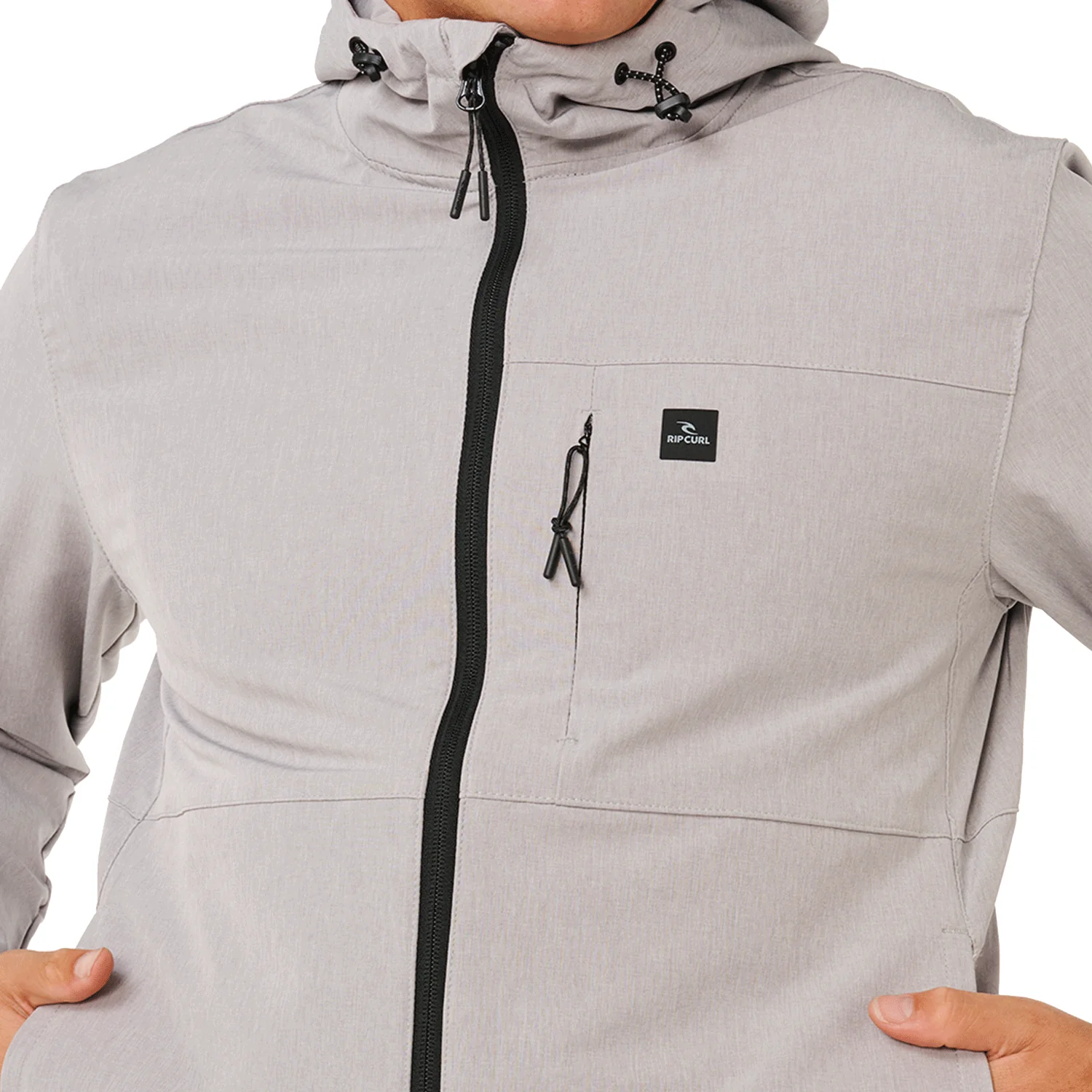 Rip Curl Men's Anti Series Elite Jacket Grey Marle - Image 5