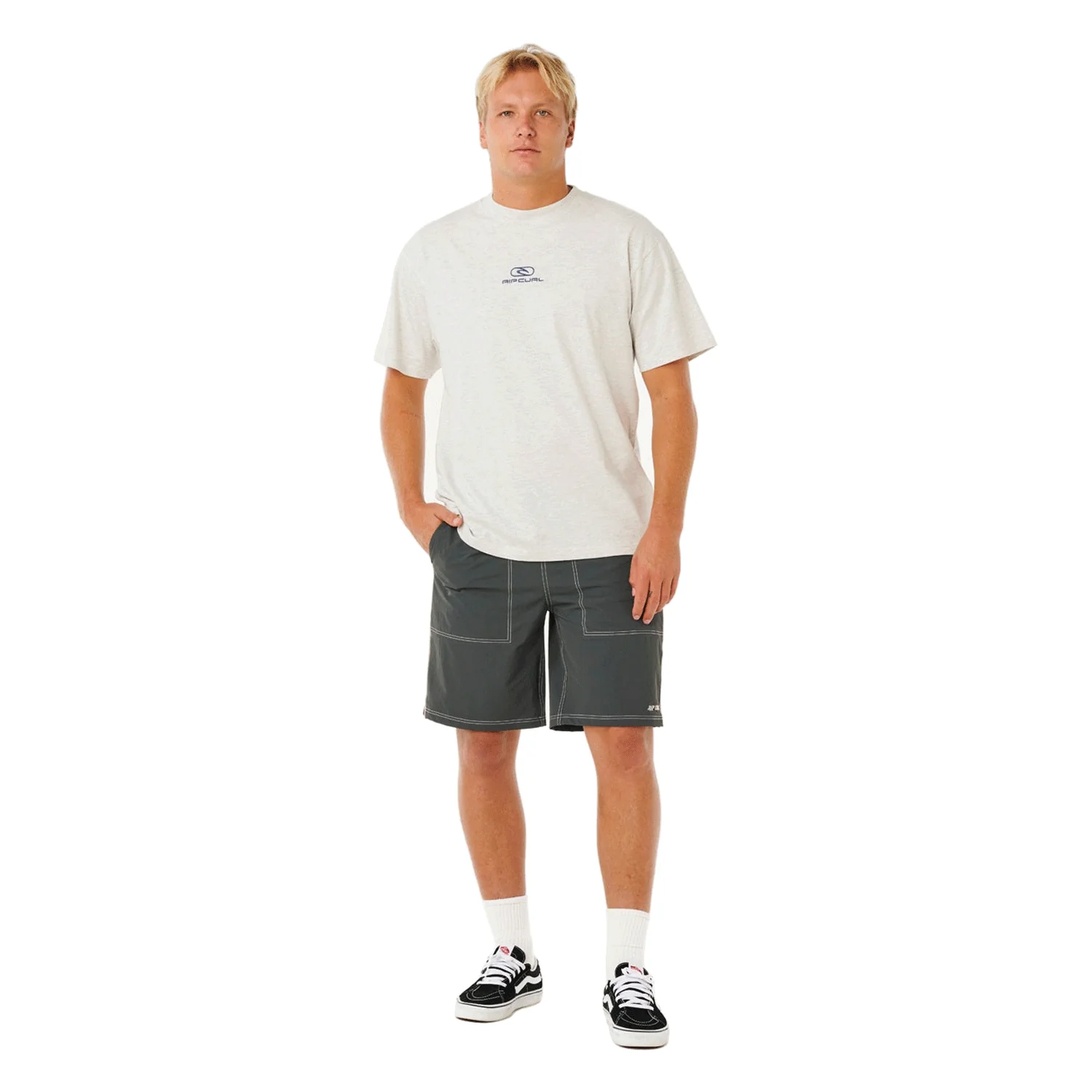 Rip Curl Men's Boardwalk Classic Surf Volley Boardshort Charcoal Grey - Image 4