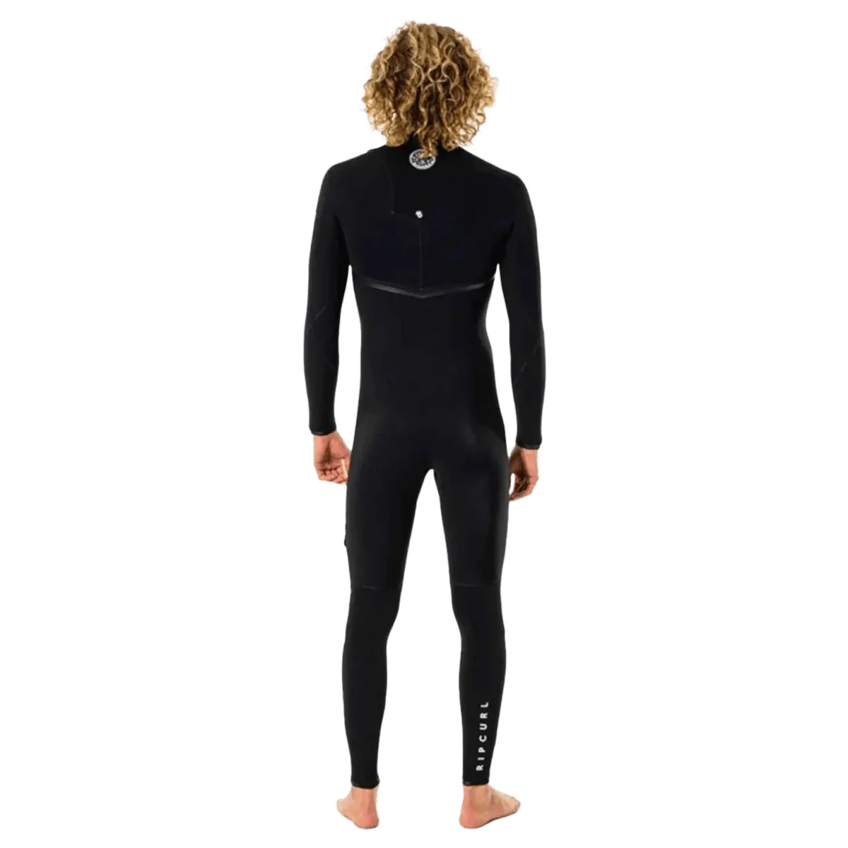 Rip Curl Men's E-Bomb 3/2 Chest Zip Wetsuit Black - Image 2