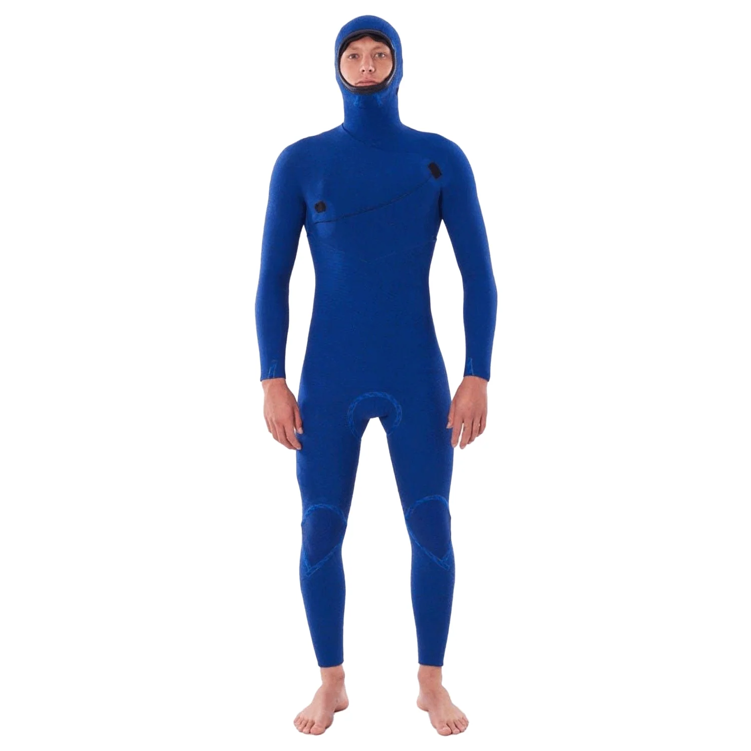Rip Curl Men's E-Bomb 4/3 Zip Free Hooded Wetsuit Black - Image 3