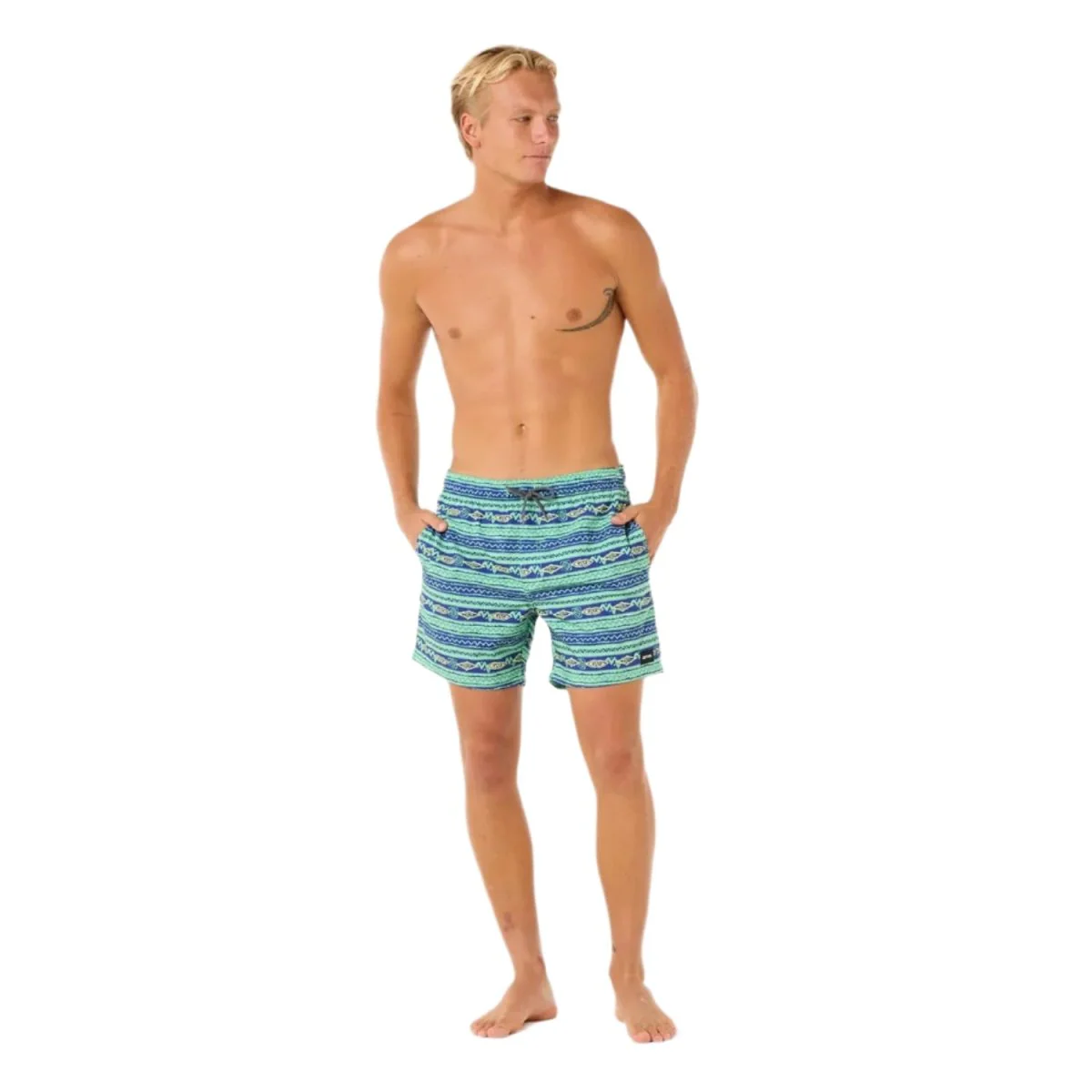 Rip Curl Men's Fun Times Volley Boardshort Neon Green - Image 3