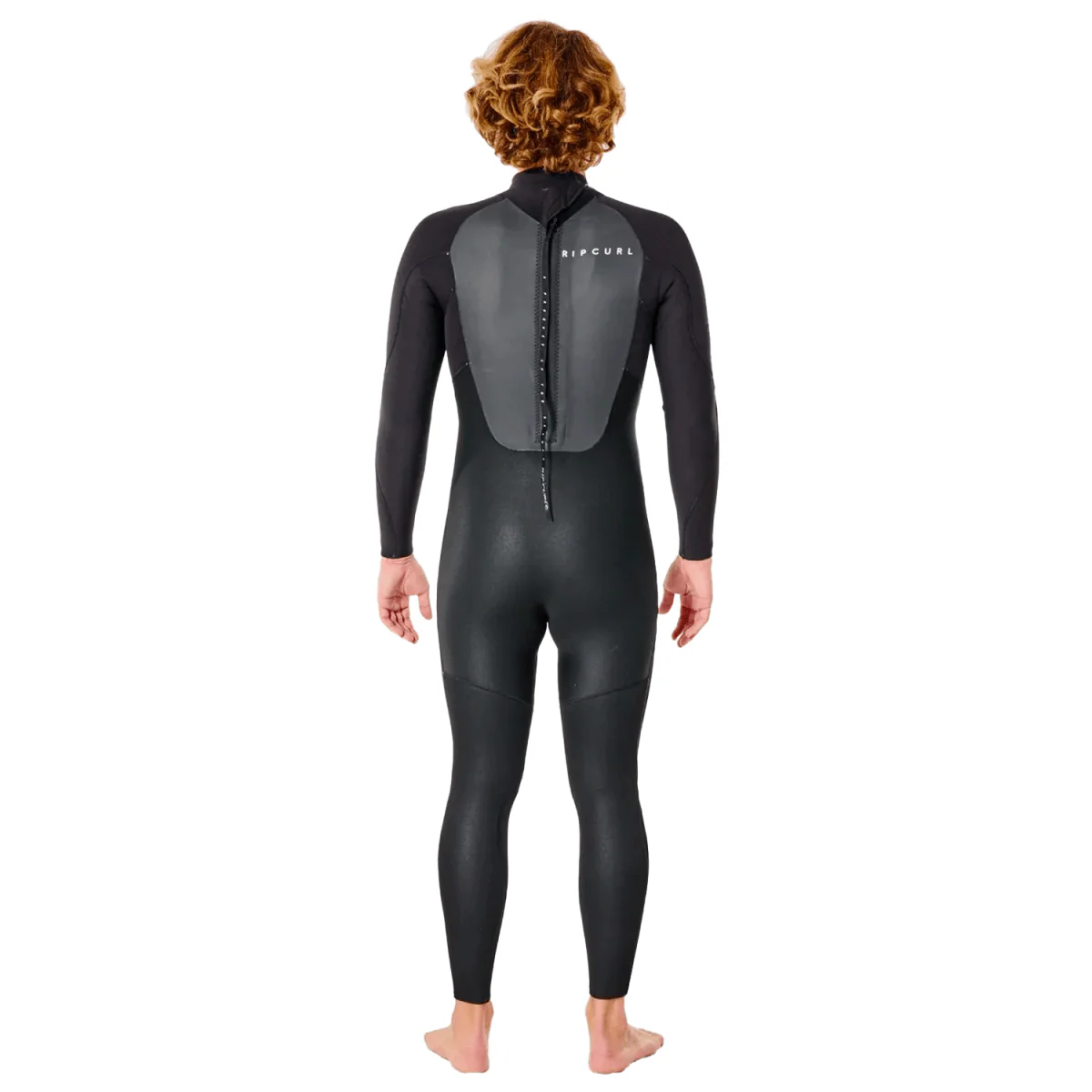 Rip Curl Men's Omega 4/3mm Back Zip Wetsuit Black - Image 2