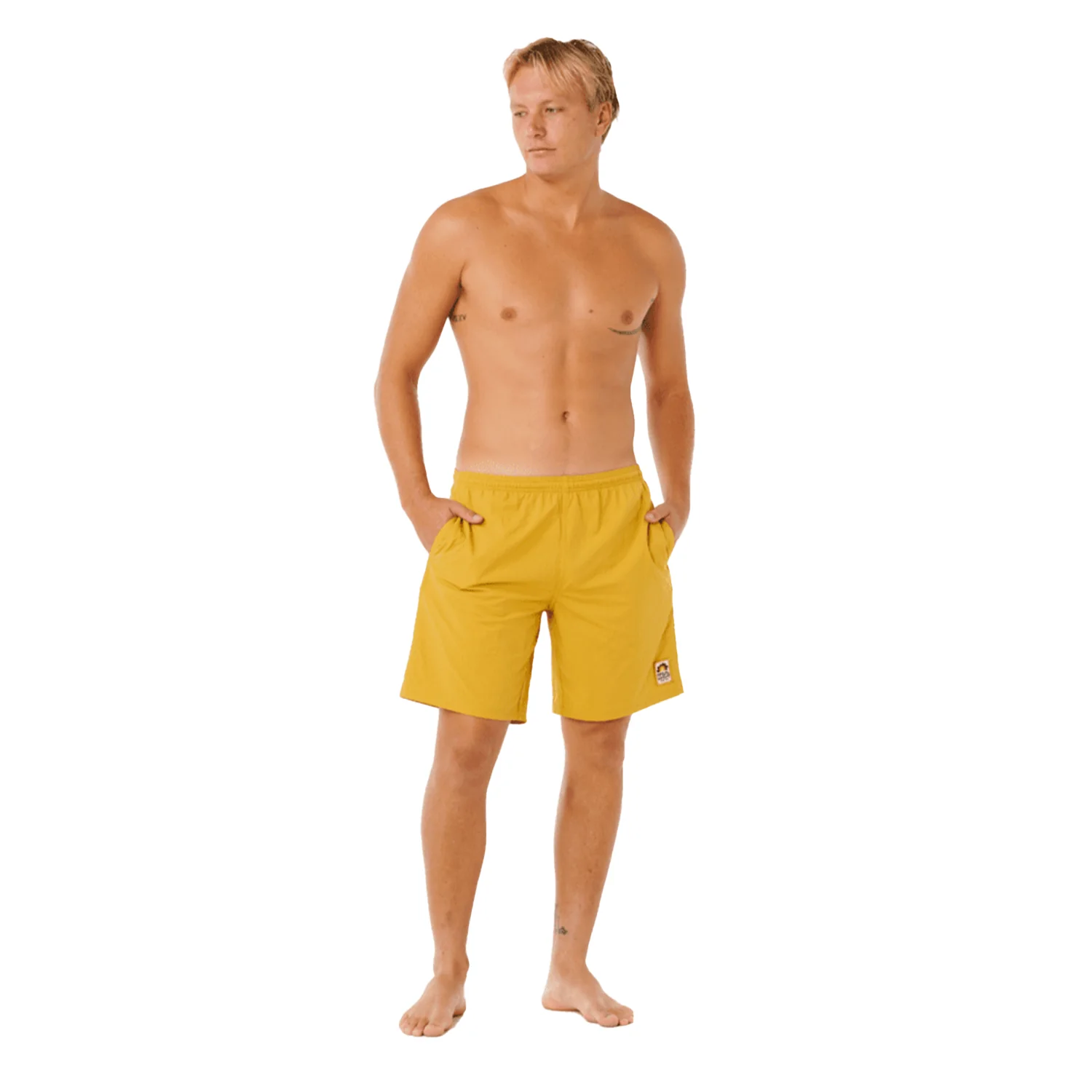 Rip Curl Men's Pacific Rinsed OG Volley Boardshort Golden Hour - Image 2
