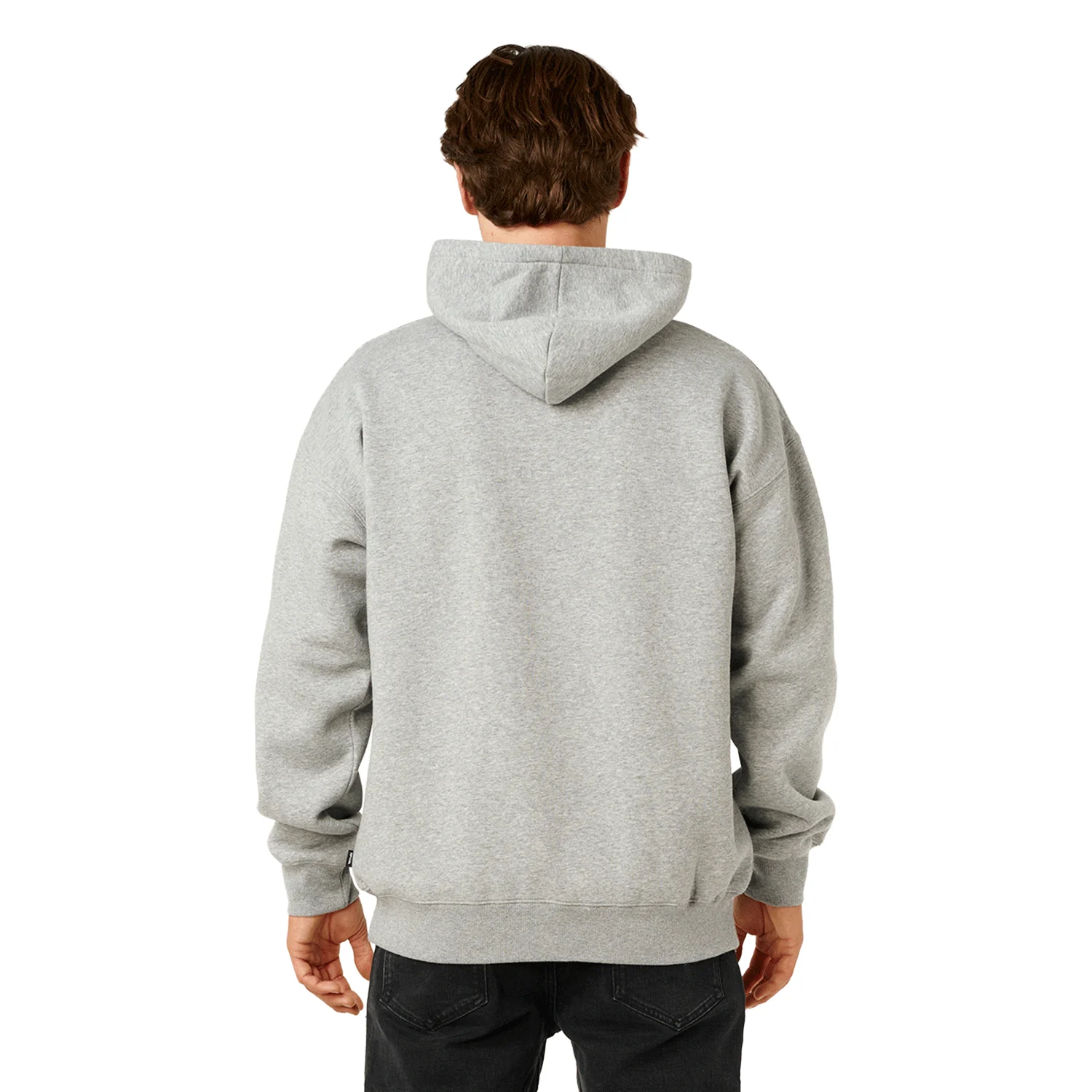 Rip Curl Men's Rip Script Icon Hoodie Grey Marle - Image 2