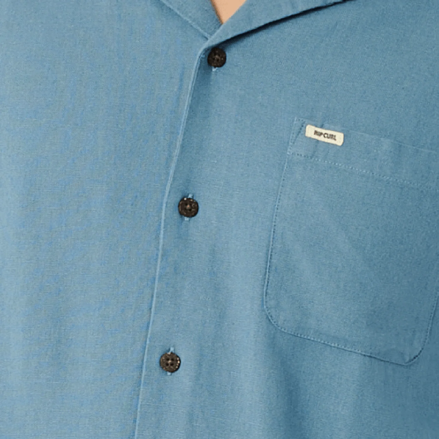 Rip Curl Men's Surf Revival S/S Shirt Dusty Blue - Image 2