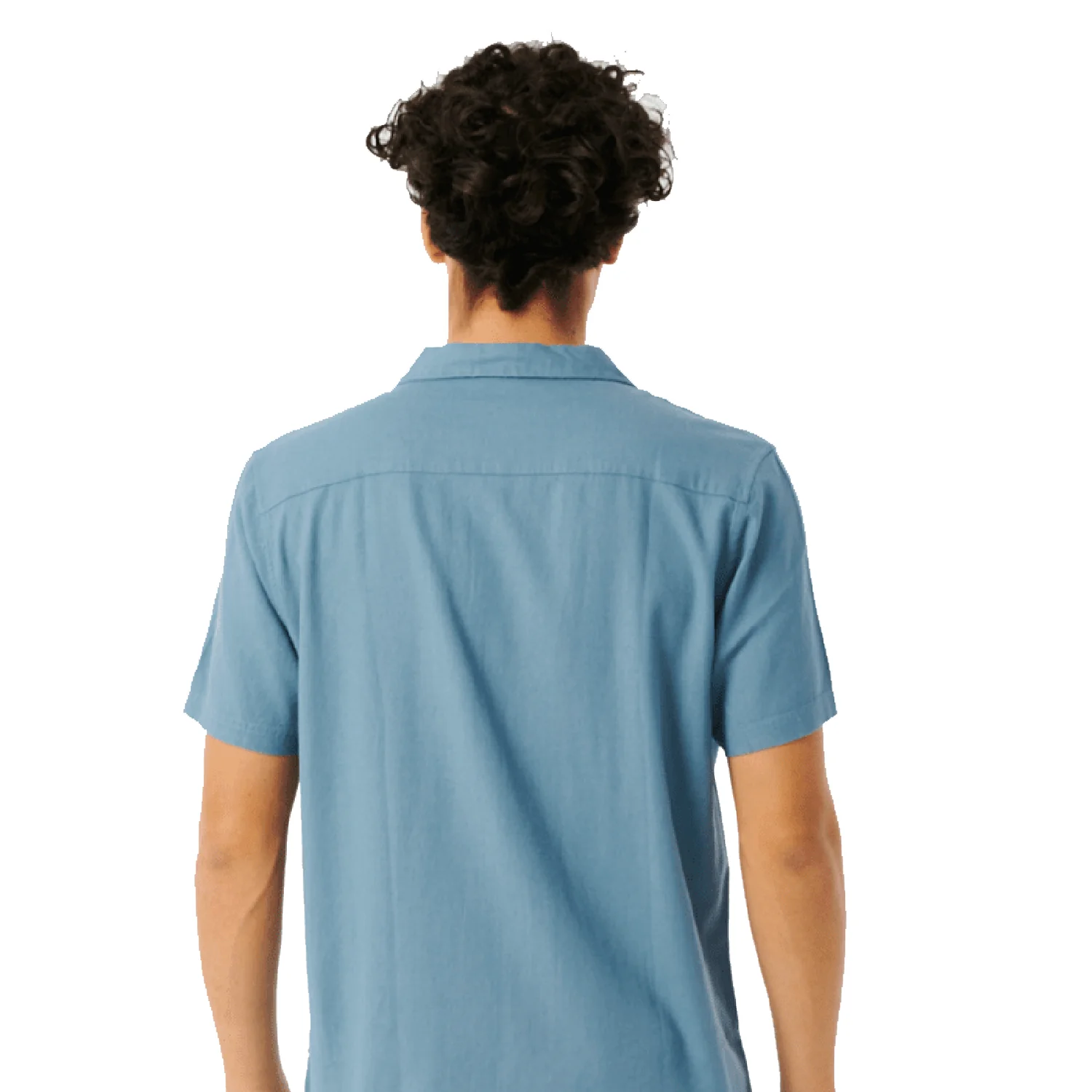 Rip Curl Men's Surf Revival S/S Shirt Dusty Blue - Image 3