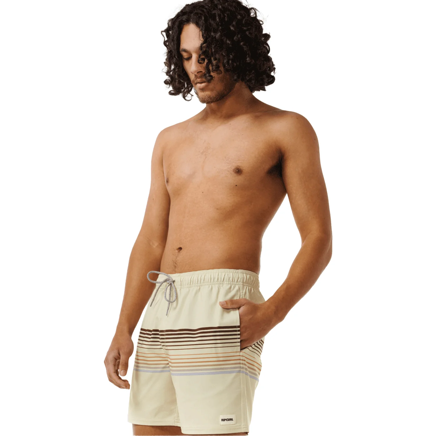 Rip Curl Men's Surf Revival Volley Boardshort Vintage Yellow - Image 3