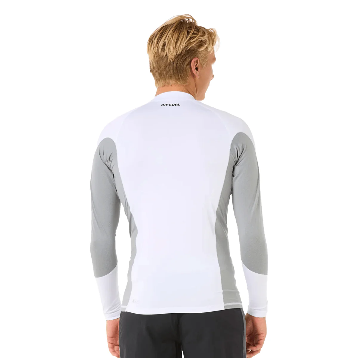 Rip Curl Men's Waves UPF Performance L/S Top White - Image 2