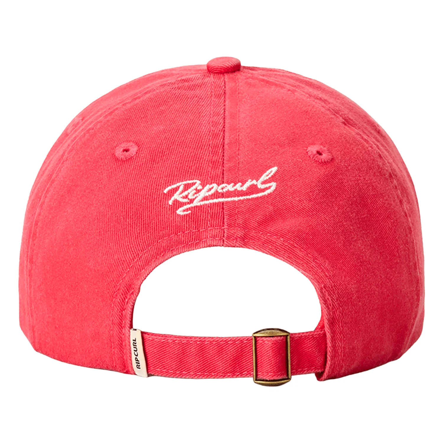 Rip Curl Mixed 6 Panel Hat Deep Red - Image 3