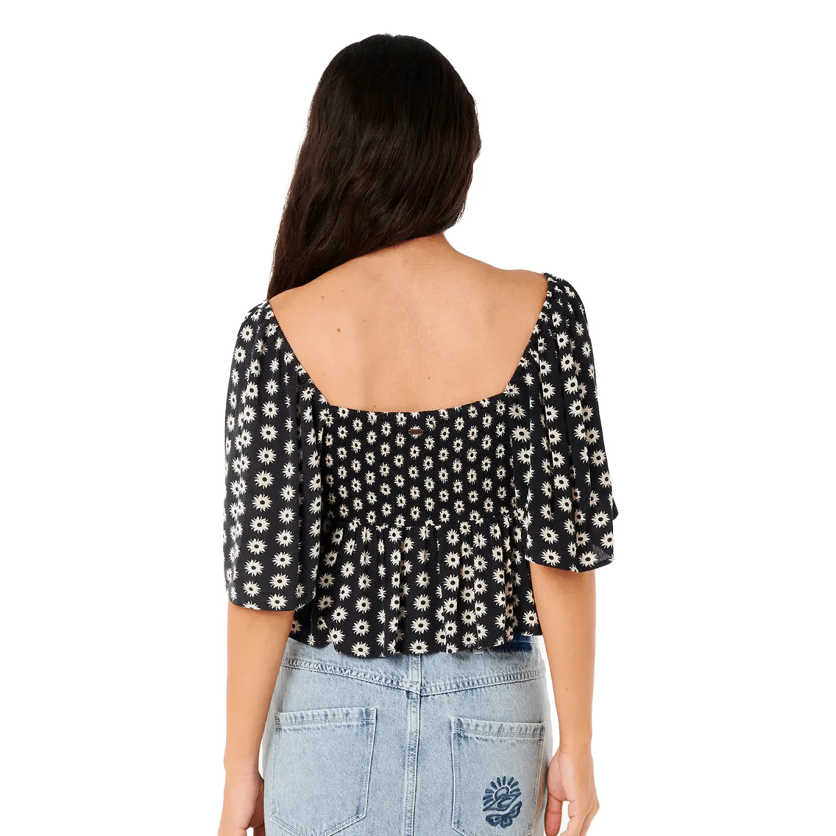 Rip Curl Women's Cala Nights Top Black - Image 2