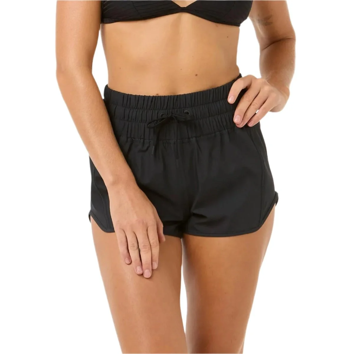 Rip Curl Women's High Waist Retro Volley 3 Boardshort Black - Image 4