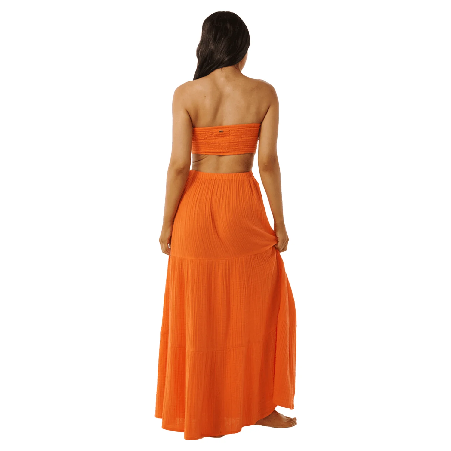 Rip Curl Women's Premium Surf Maxi Dress Bright Orange - Image 2