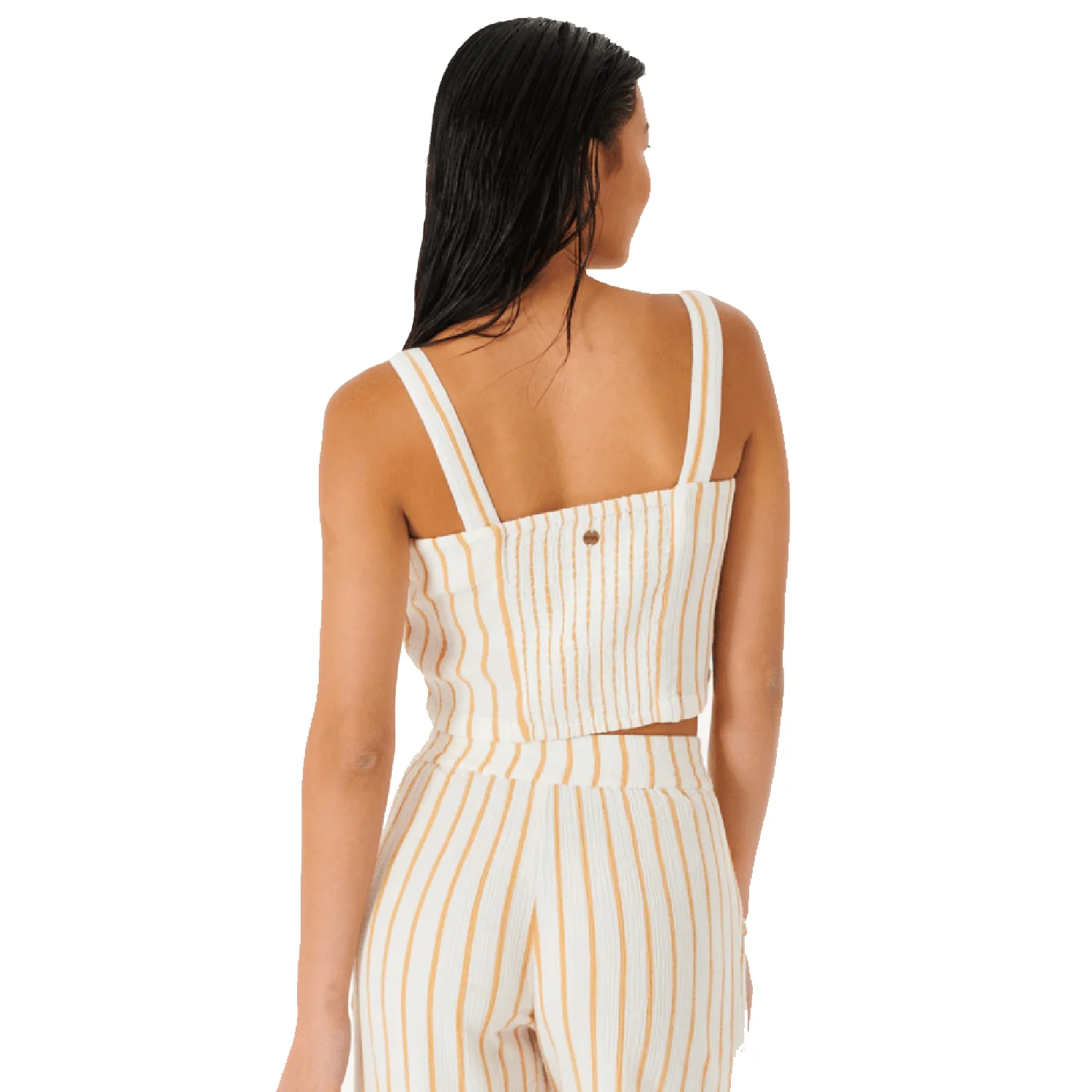 Rip Curl Women's Premium Surf Top Gold - Image 3
