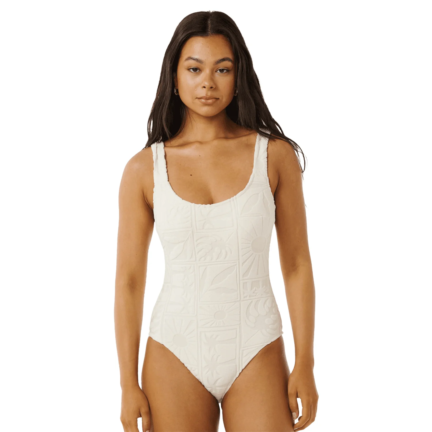 Rip Curl Women's Santorini Terry One Piece Shell