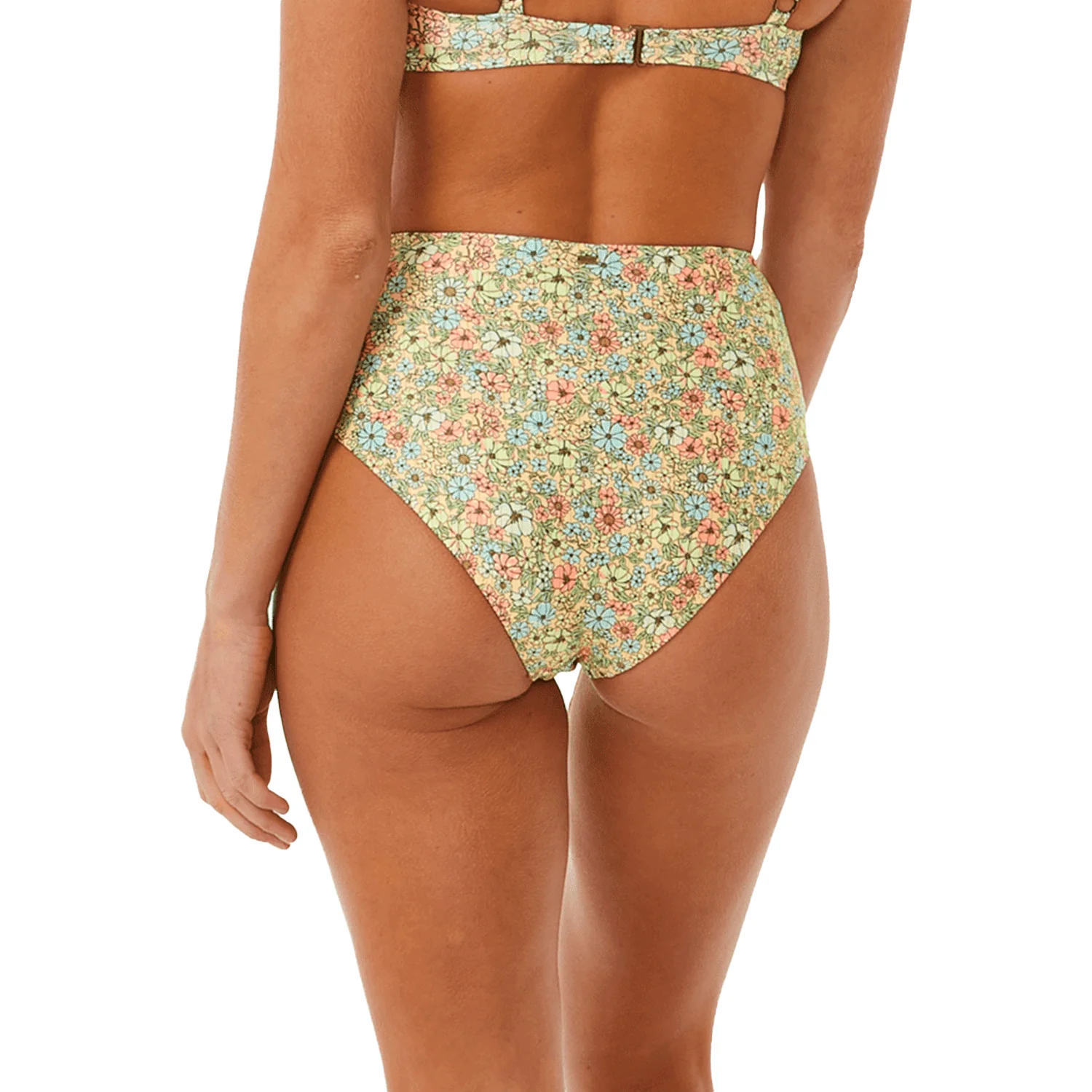 Rip Curl Women's Sea Of Dreams Hi Waist Good Coverage Bottom Multi - Image 2