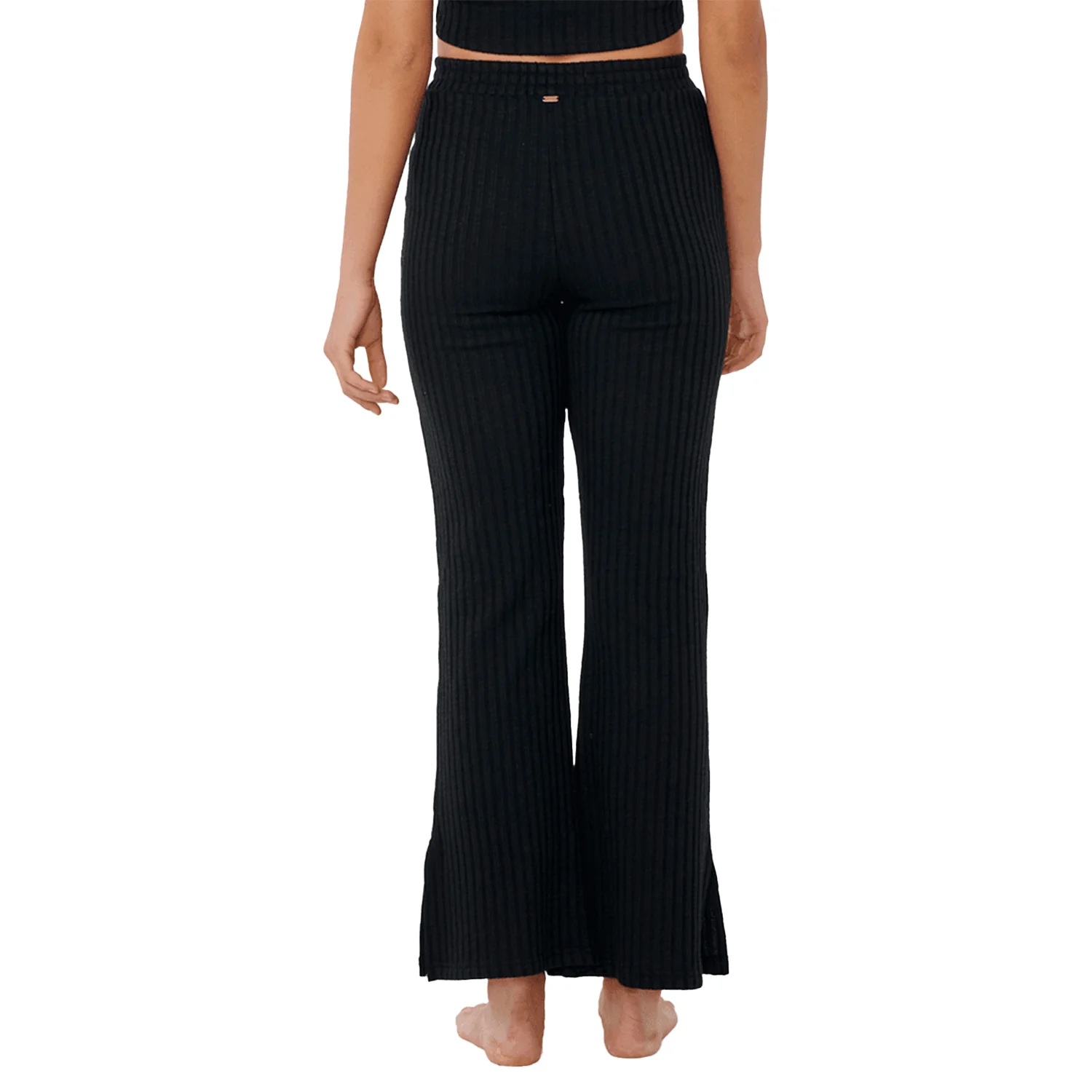 Rip Curl Women's Sea Of Dreams Rib Pant Black - Image 2