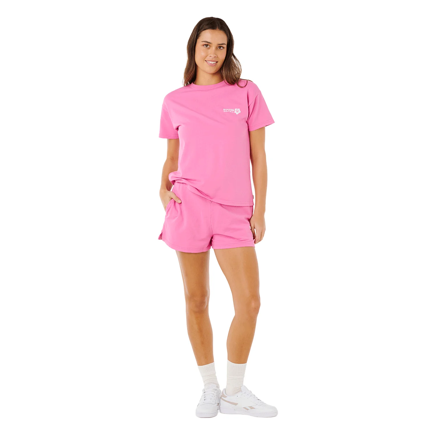 Rip Curl Women's Surf Puff Party Pack Relaxed Top Super Pink - Image 4
