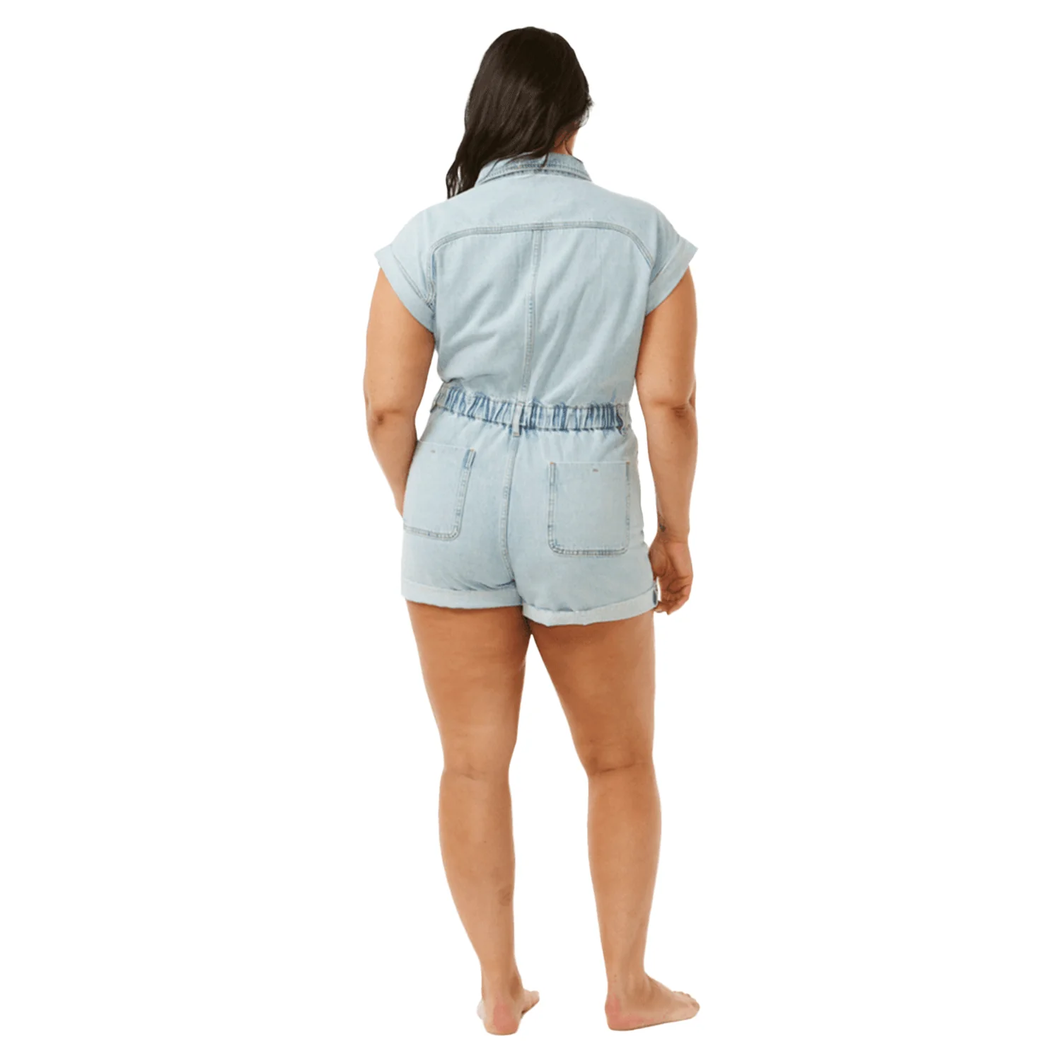 Rip Curl Women's Venice Romper Light Blue - Image 2