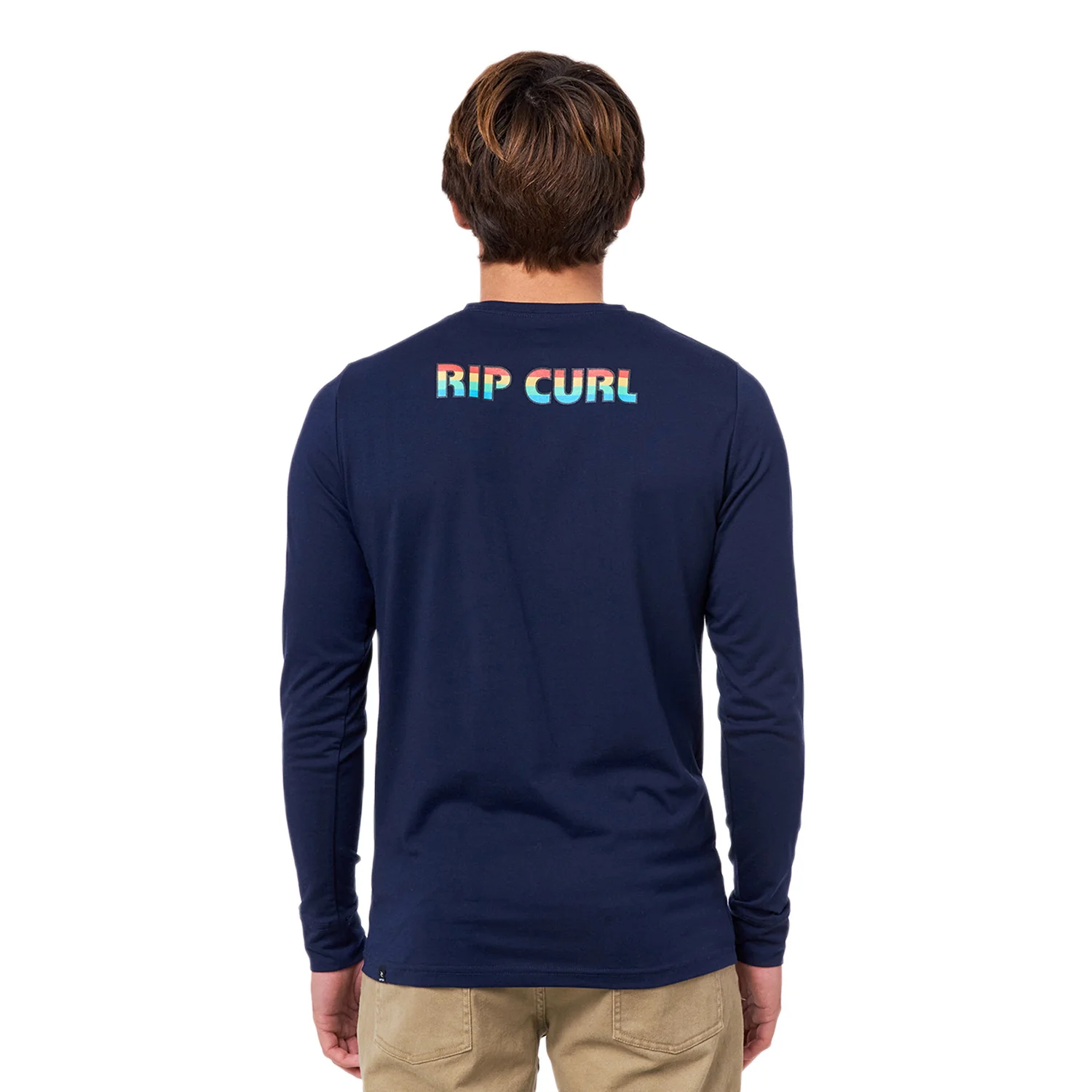 Rip Curl Icons of Surf L/S Sun Shirt Navy - Image 2