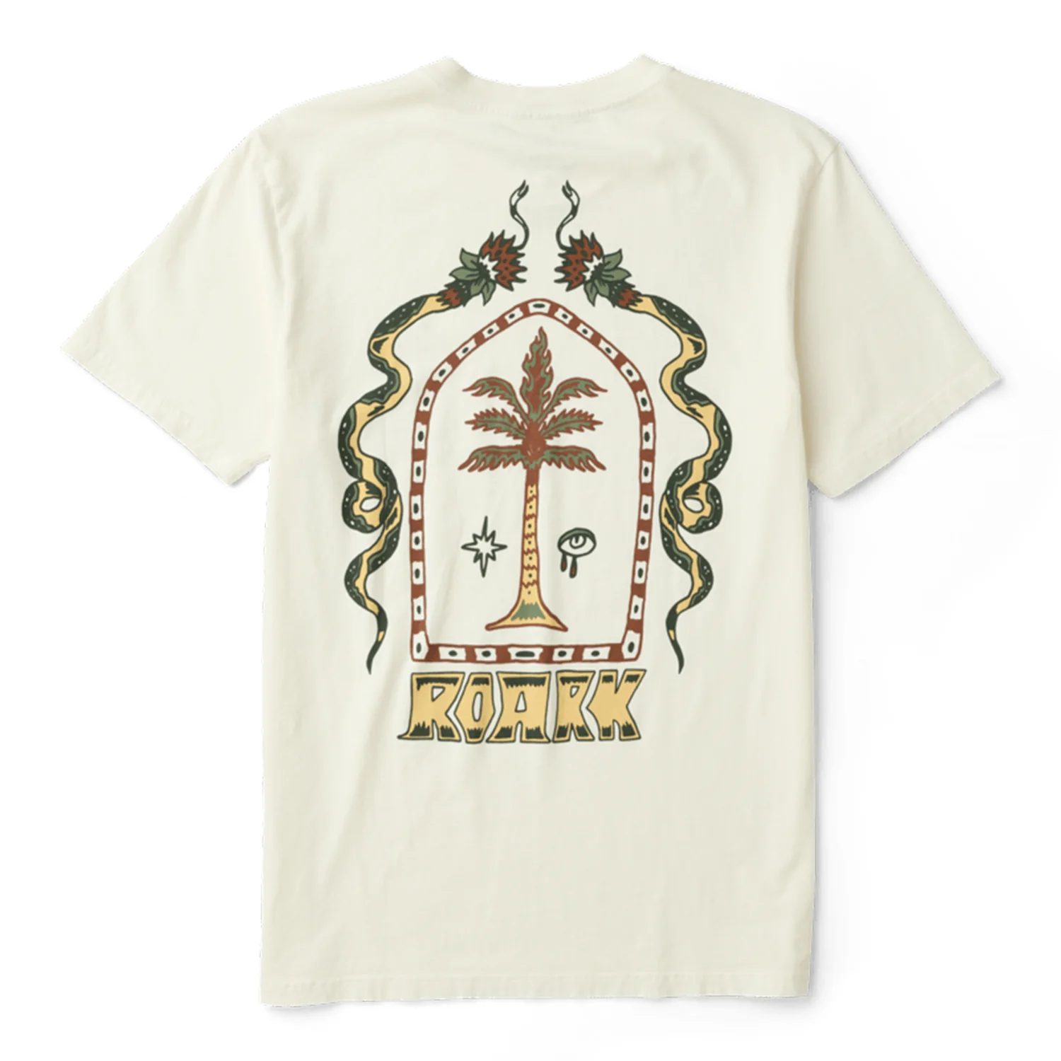 Roark Men's Augs Palm T Shirt Off White - Image 2