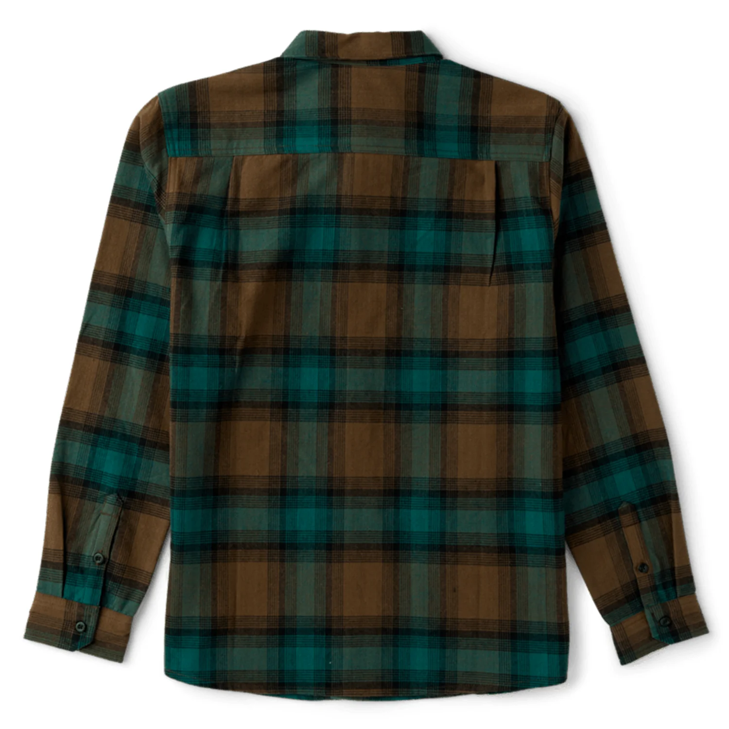Roark Men's Crossroads Flannel Shirt Mushroom - Image 2