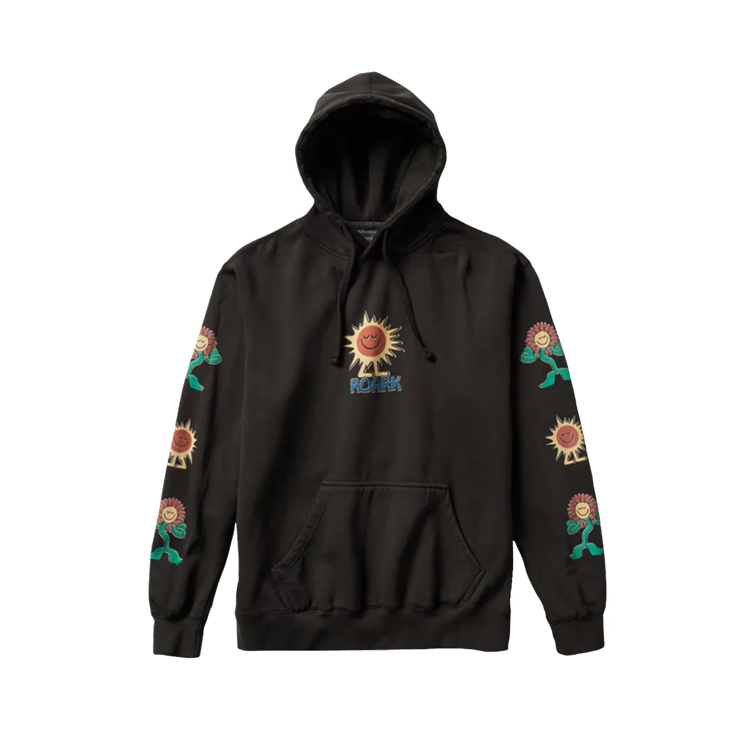 Roark Men's Destroy Enjoy Hoodie Black - Image 4